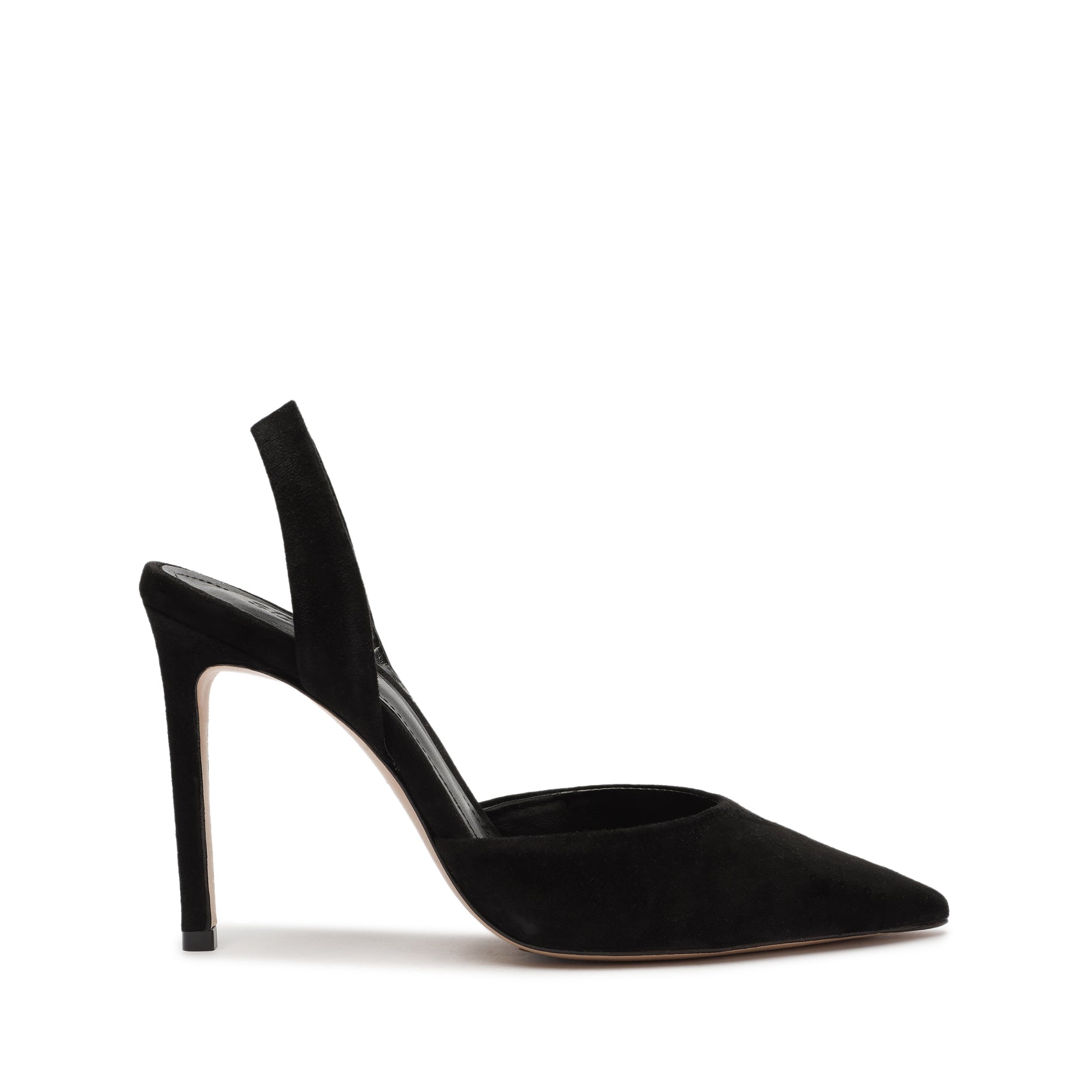 Lou Sling Suede Pump Pumps Open Stock 5 Black Suede - Schutz Shoes