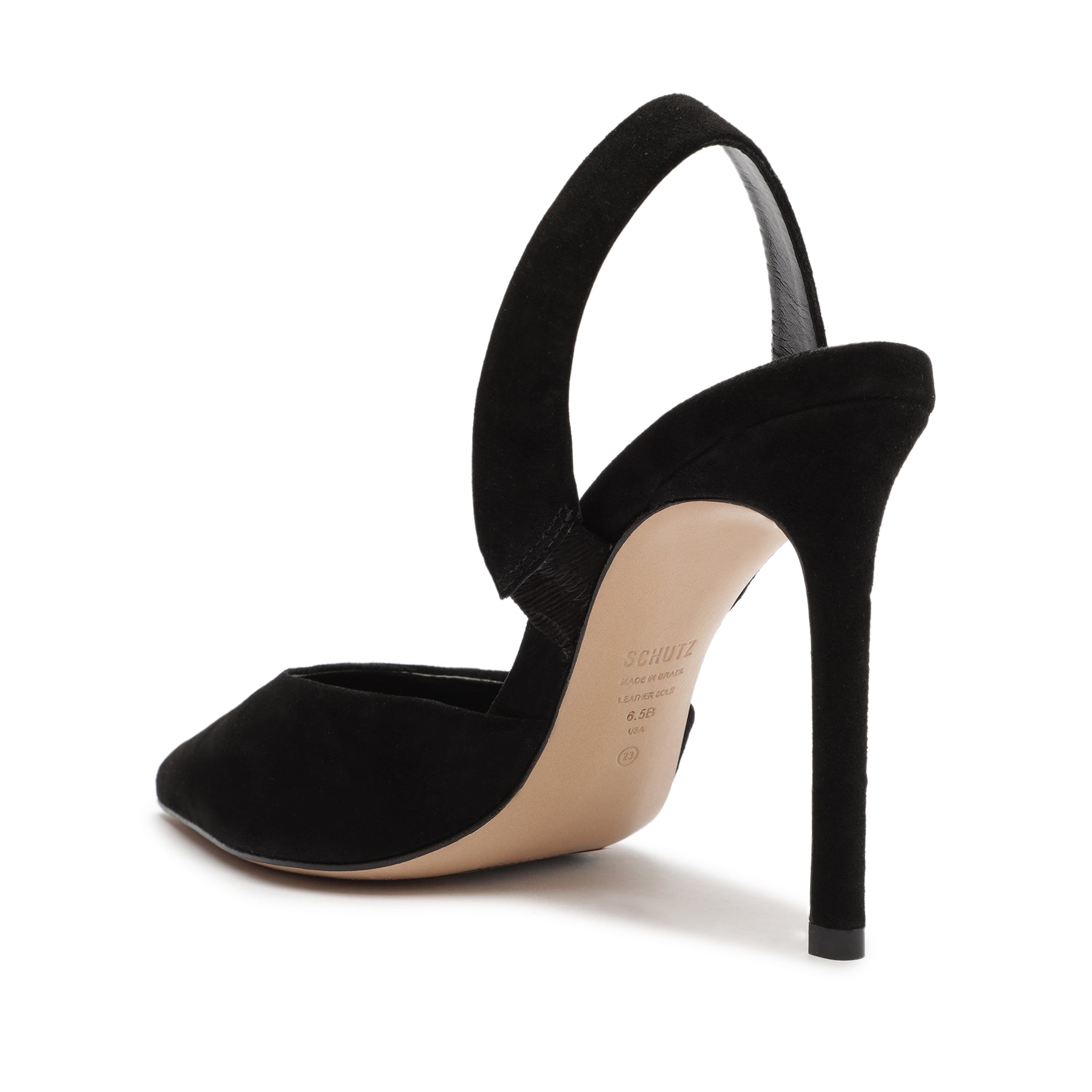 Lou Sling Suede Pump Pumps Open Stock    - Schutz Shoes