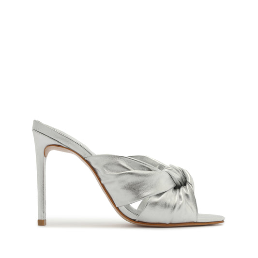 Mindy Metallic Leather Sandal Sandals Pre Fall 22 5 Silver Metallic Leather - Schutz Shoes