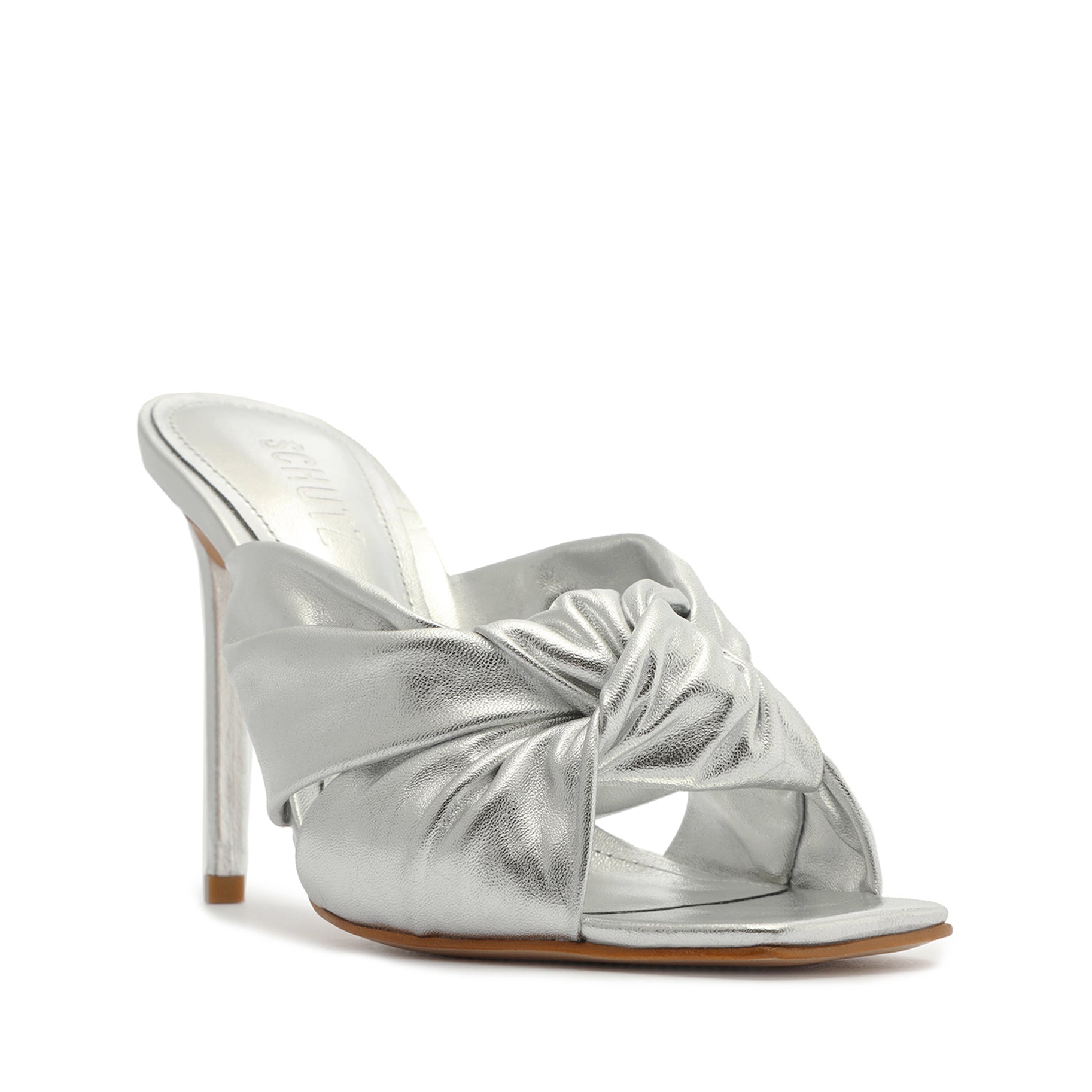 Mindy Metallic Leather Sandal Sandals Pre Fall 22    - Schutz Shoes