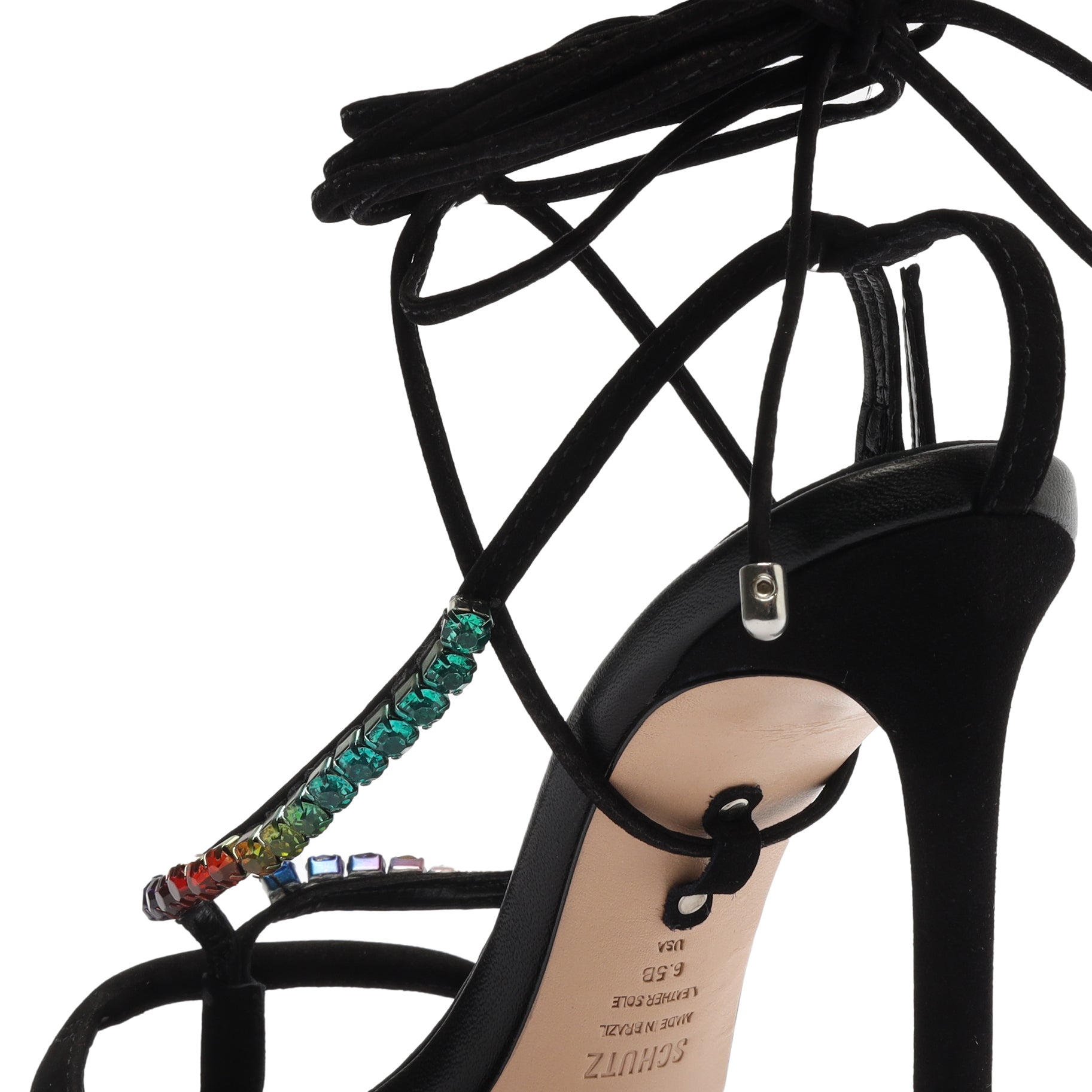 Vikki Crystal Nubuck Sandal Sandals Sale    - Schutz Shoes