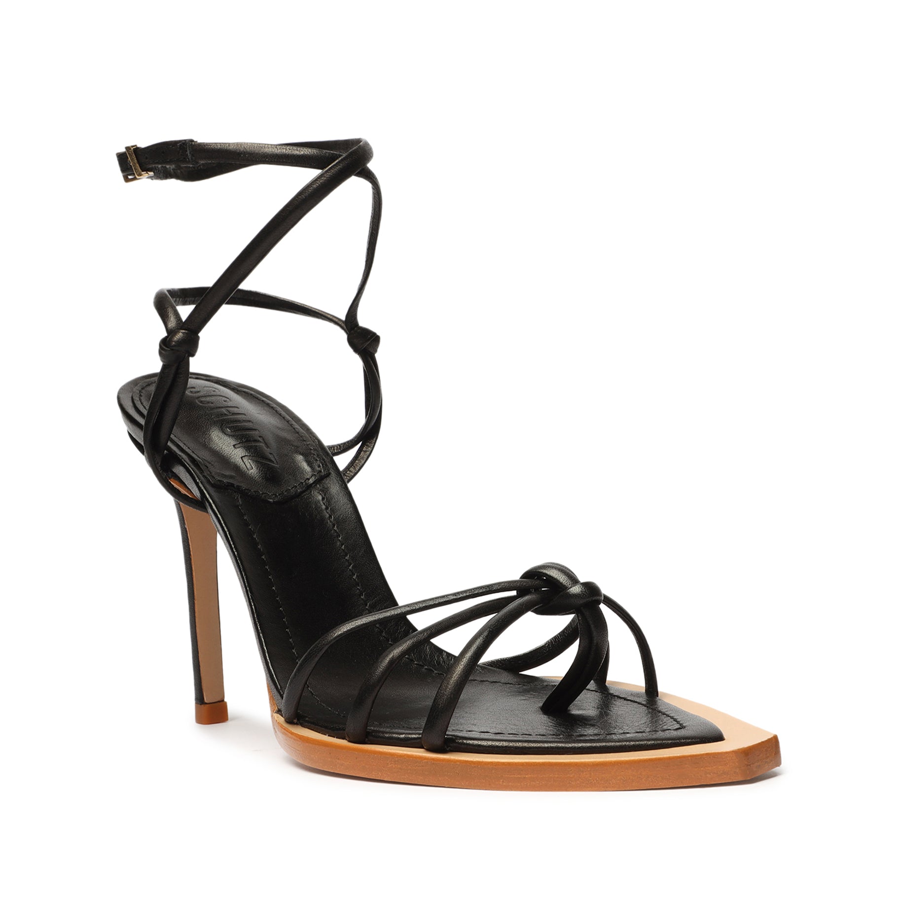 Abby Leather Sandal Sandals Sale    - Schutz Shoes