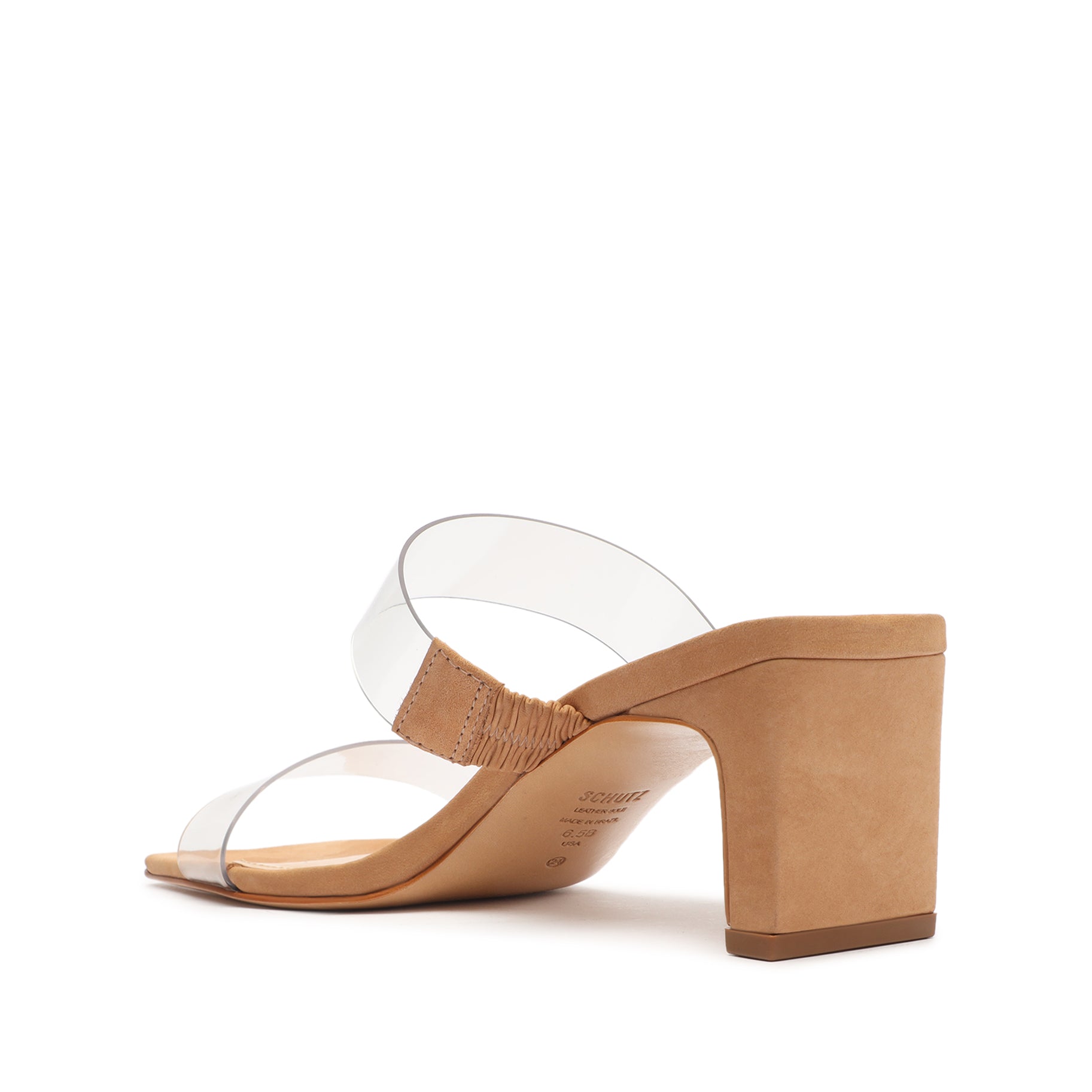 Taina Vinyl & Leather Sandal - Schutz Shoes