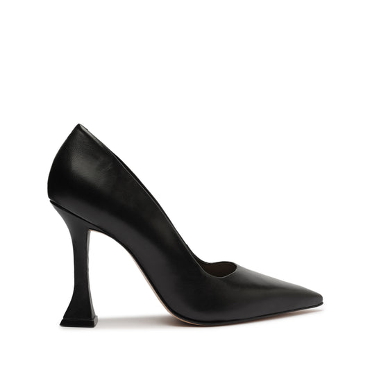 Layla Nappa Leather Pump Pumps Pre Fall 22 5 Black Nappa Leather - Schutz Shoes