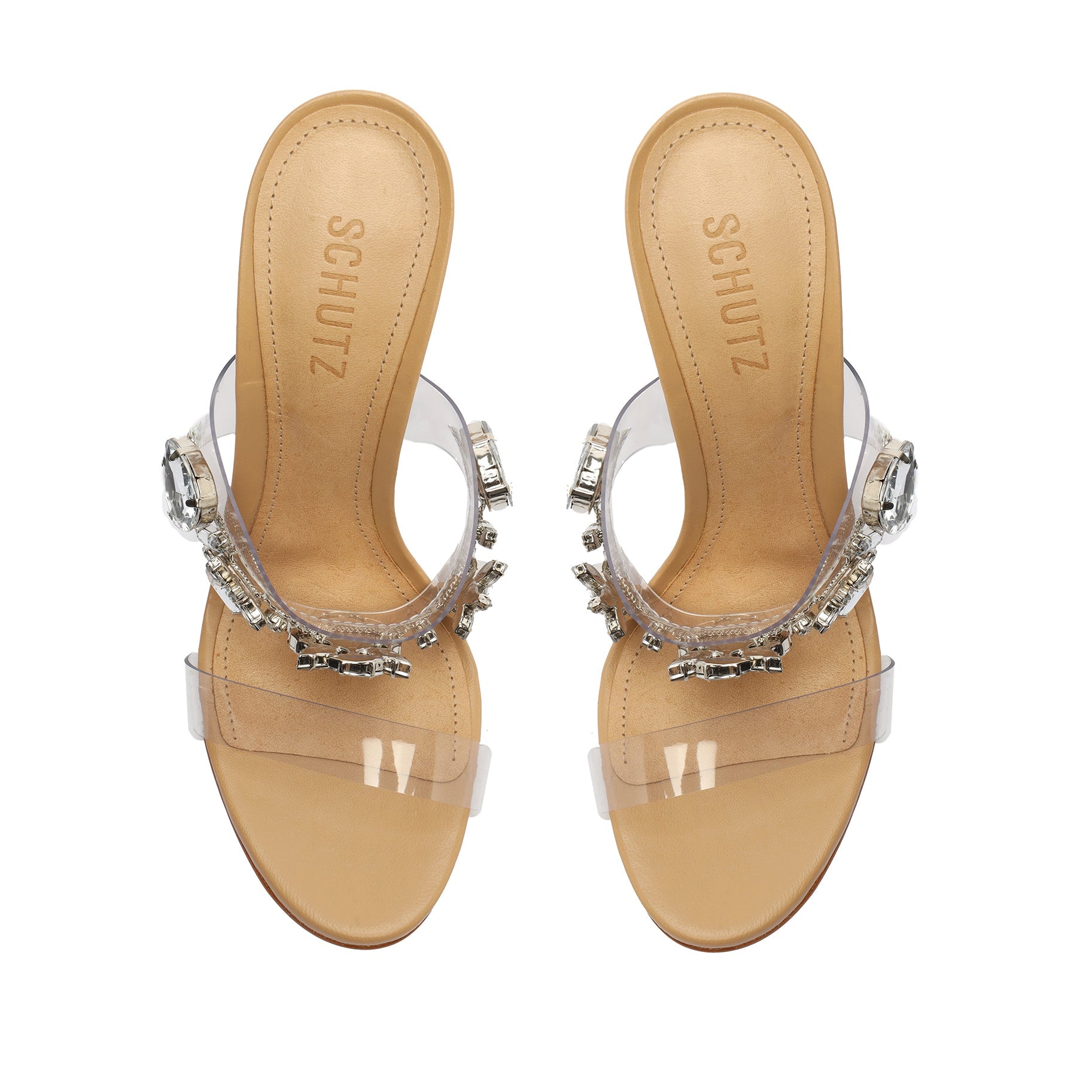 Laureen Vinyl & Crystal Sandal Sandals Sale    - Schutz Shoes