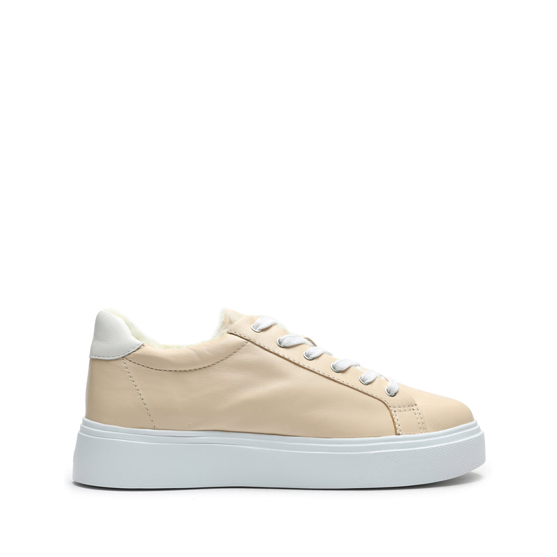 Kristin Leather Sneaker Sneakers Sale 5 Eggshell Leather - Schutz Shoes