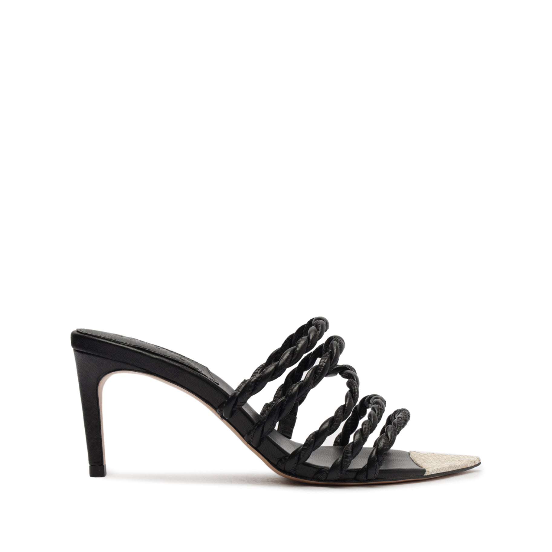 Lessie Nappa Leather Sandal Sandals Sale 5 Black Nappa Leather - Schutz Shoes