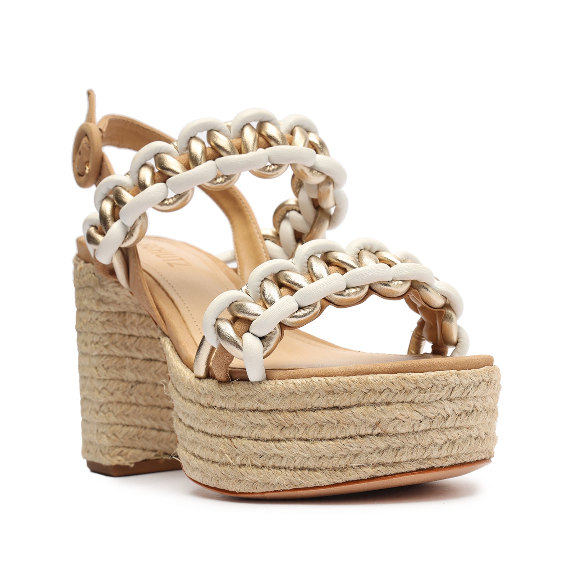 Juliet Plataform Suede & Leather Sandal Sandals OLD    - Schutz Shoes