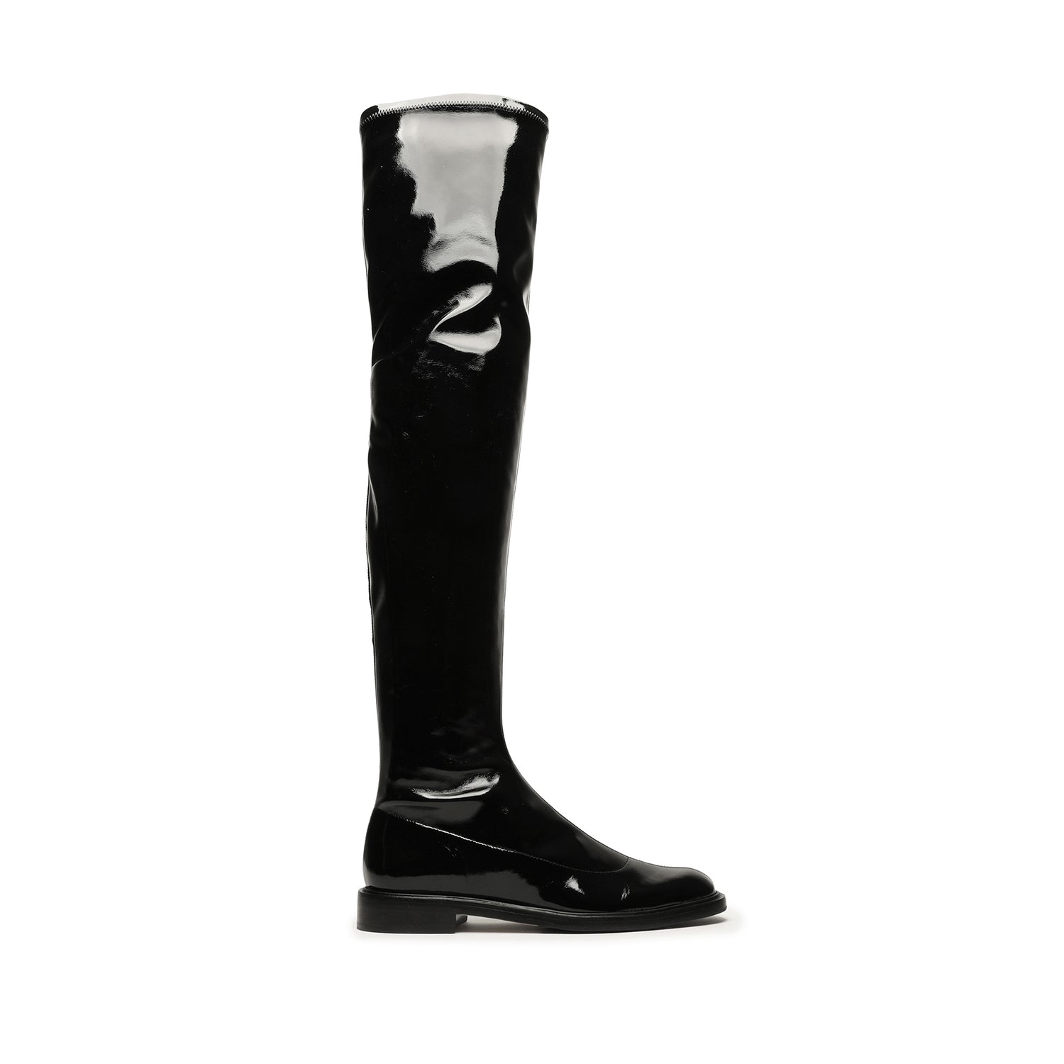 Kaolin Over the Knee Patent Leather  Boot Boots CO 5 Black Patent Leather - Schutz Shoes