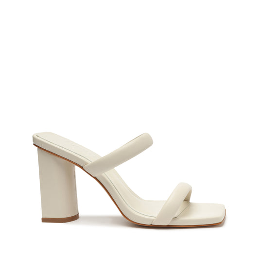 Ully Nappa Leather Sandal OLD 5 Pearl Nappa Leather - Schutz Shoes