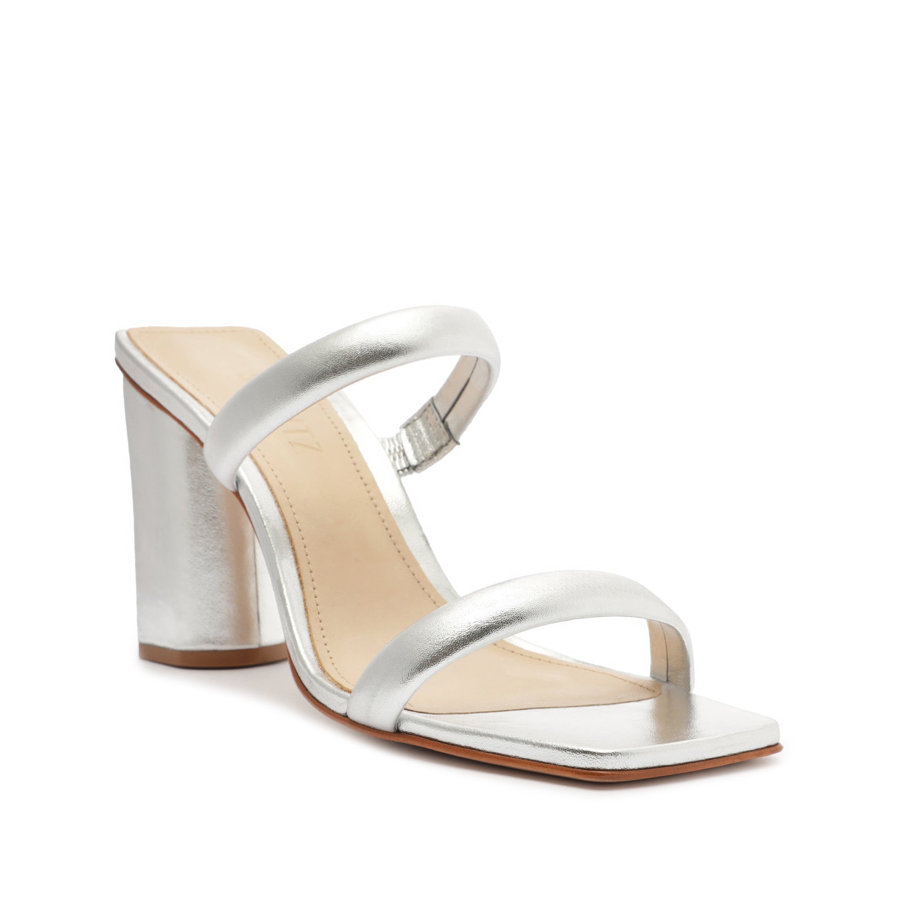 Ully Metallic Leather Sandal - Schutz Shoes