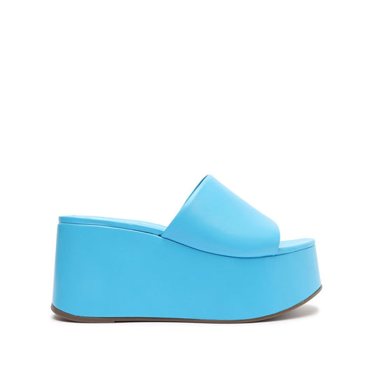 Marih Nappa Leather Sandal Sale 5 True Blue Nappa Leather - Schutz Shoes