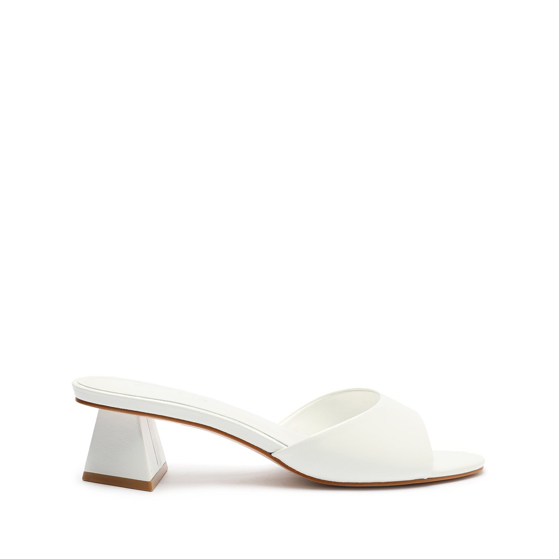 Lizah Lo Leather Sandal Sandals Sale 5 White Leather - Schutz Shoes