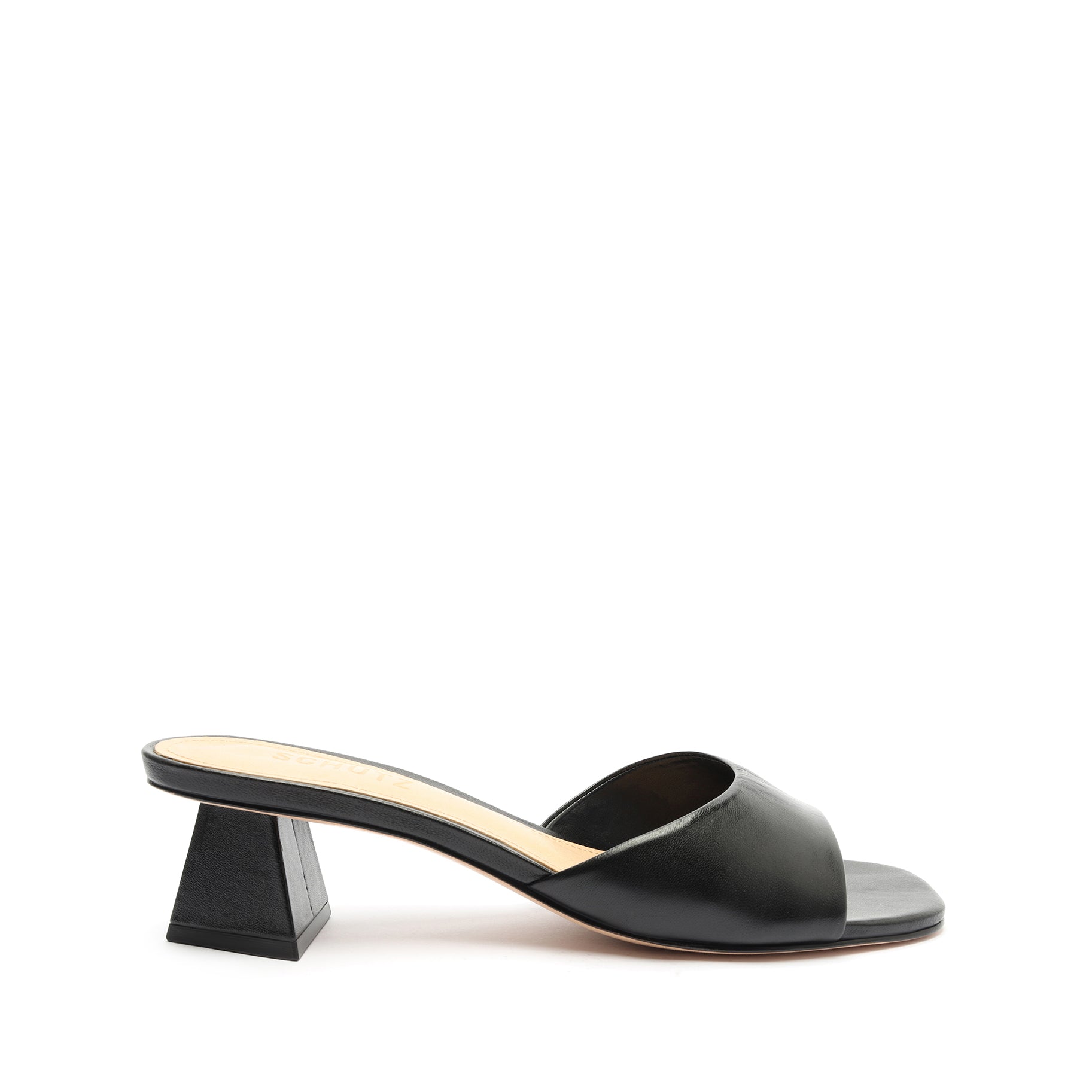 Lizah Lo Leather Sandal Sandals Sale 5 Black Leather - Schutz Shoes