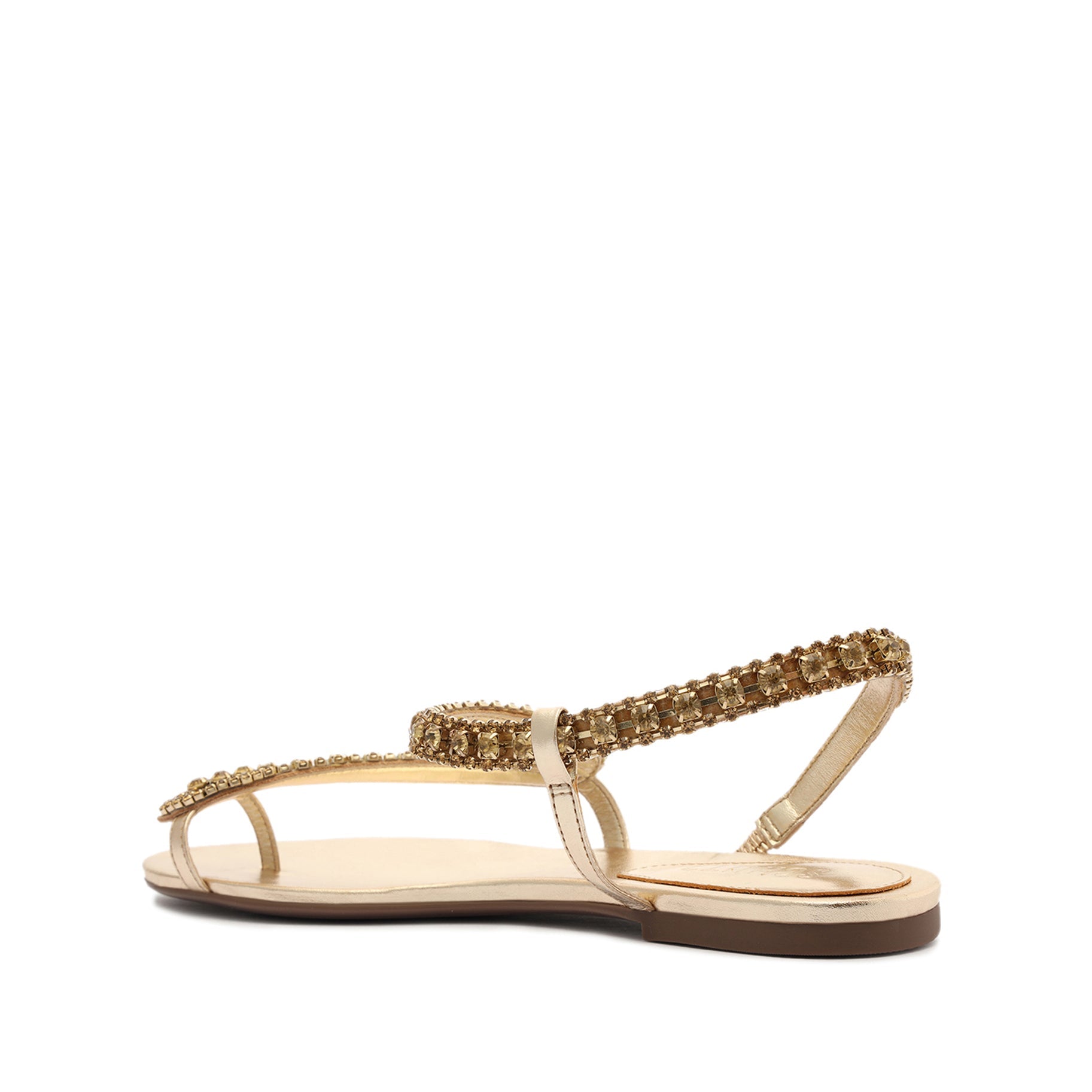 Court Metallic Sandal Flats Sale    - Schutz Shoes