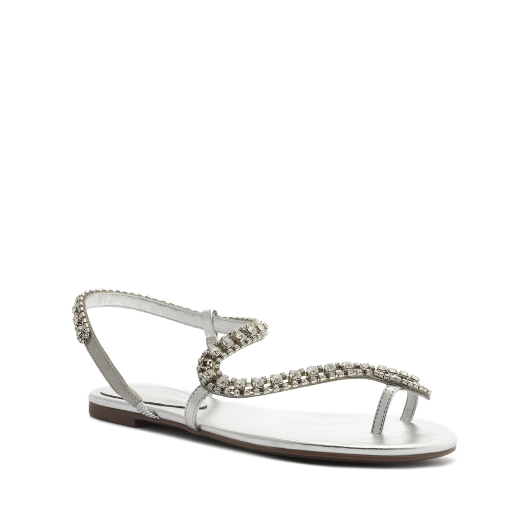 Court Metallic Sandal Flats Sale    - Schutz Shoes