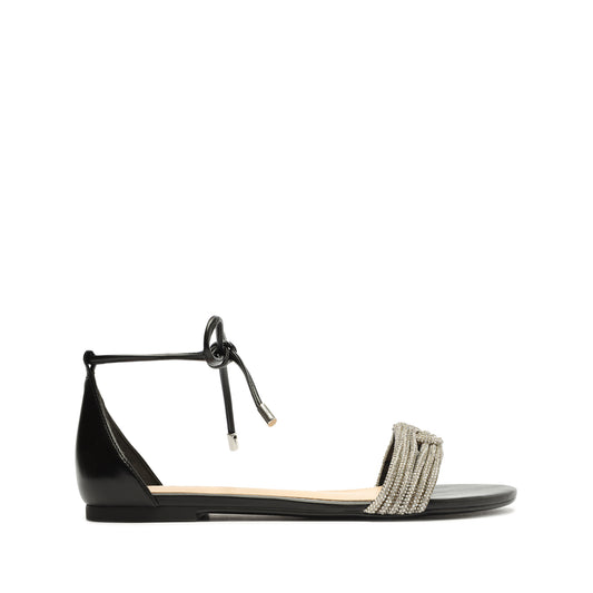Andy Nappa Leather Sandal 5 Black Nappa Leather - Schutz Shoes