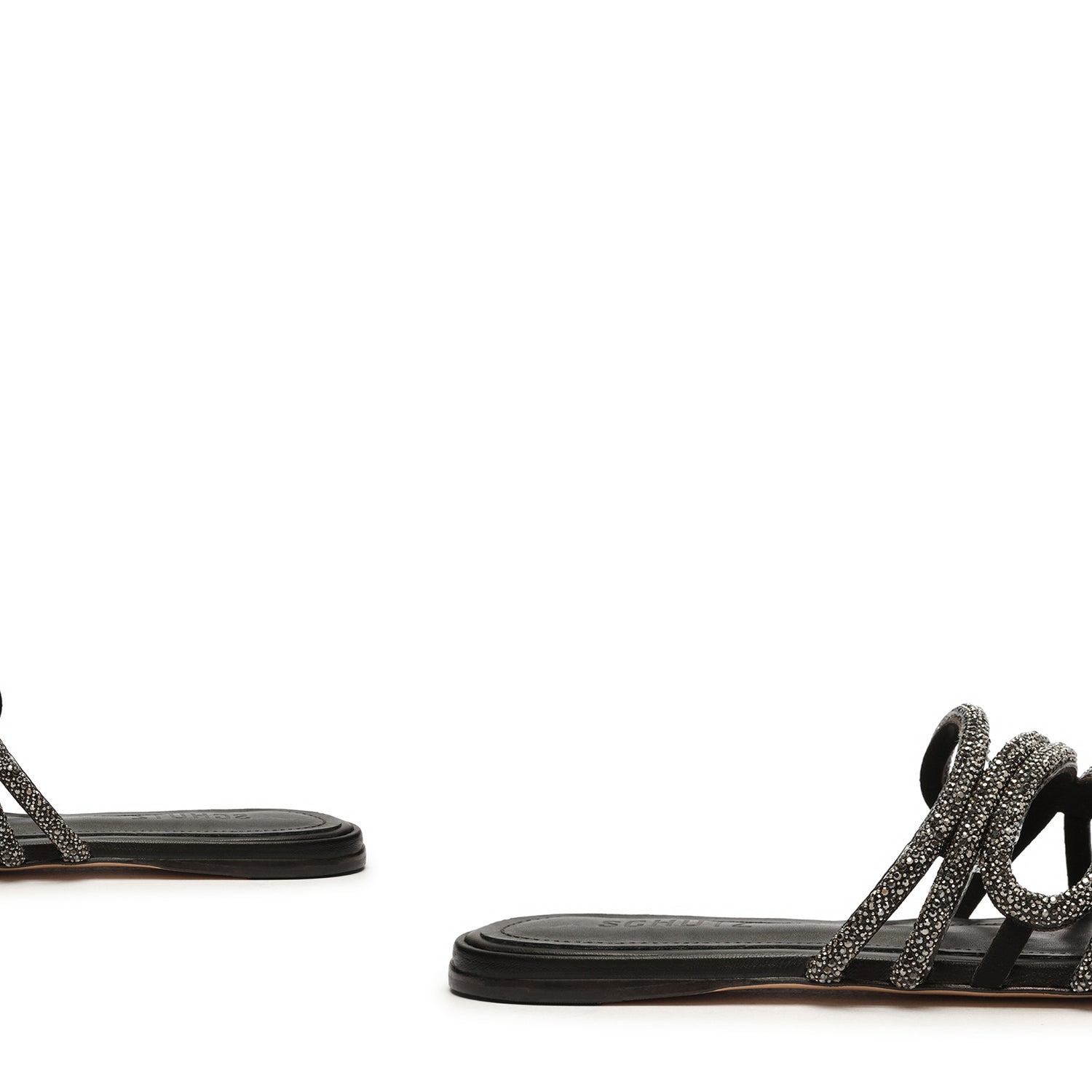 Schutz discount flat sandals