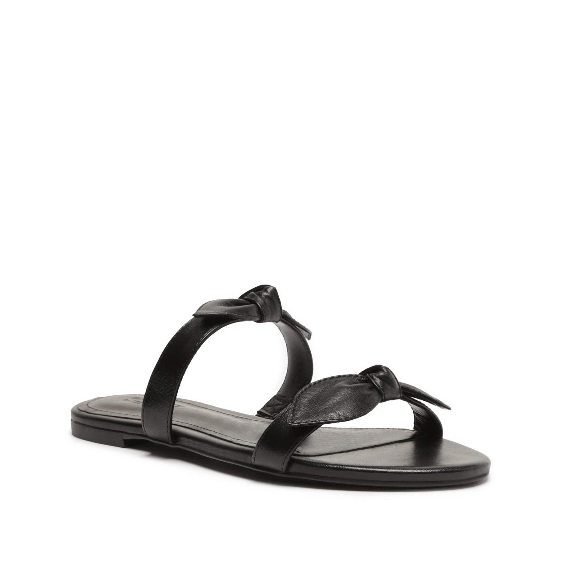 Alia Nappa Leather Sandal Flats Pre Fall 23    - Schutz Shoes