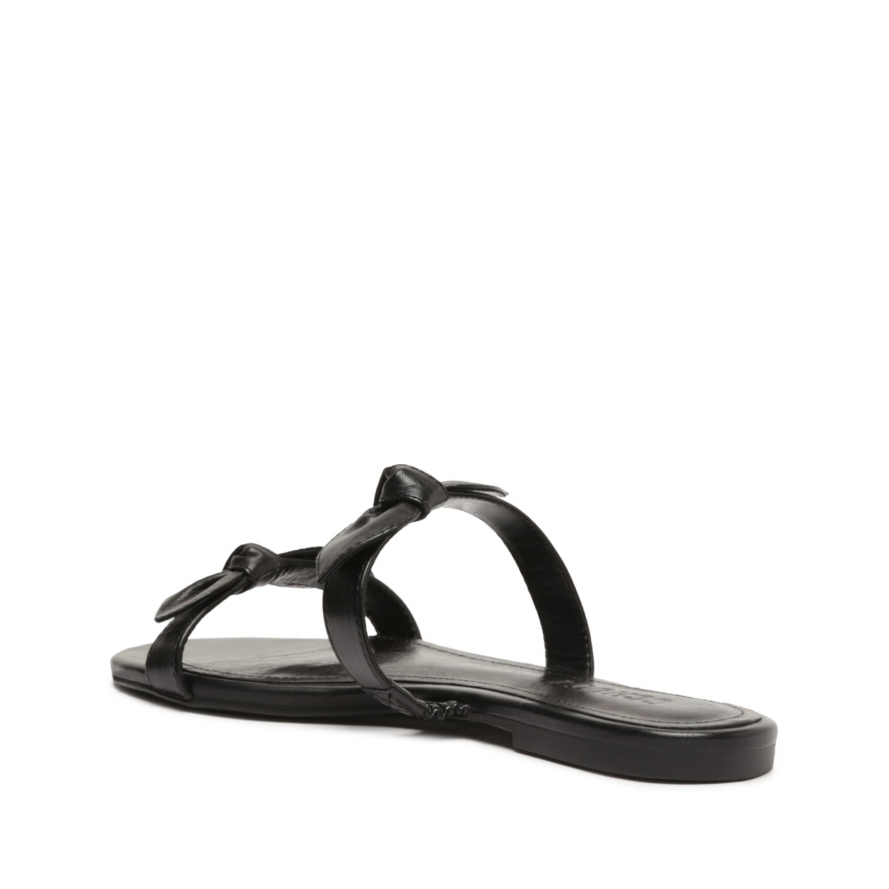 Alia Nappa Leather Sandal Flats Pre Fall 23    - Schutz Shoes