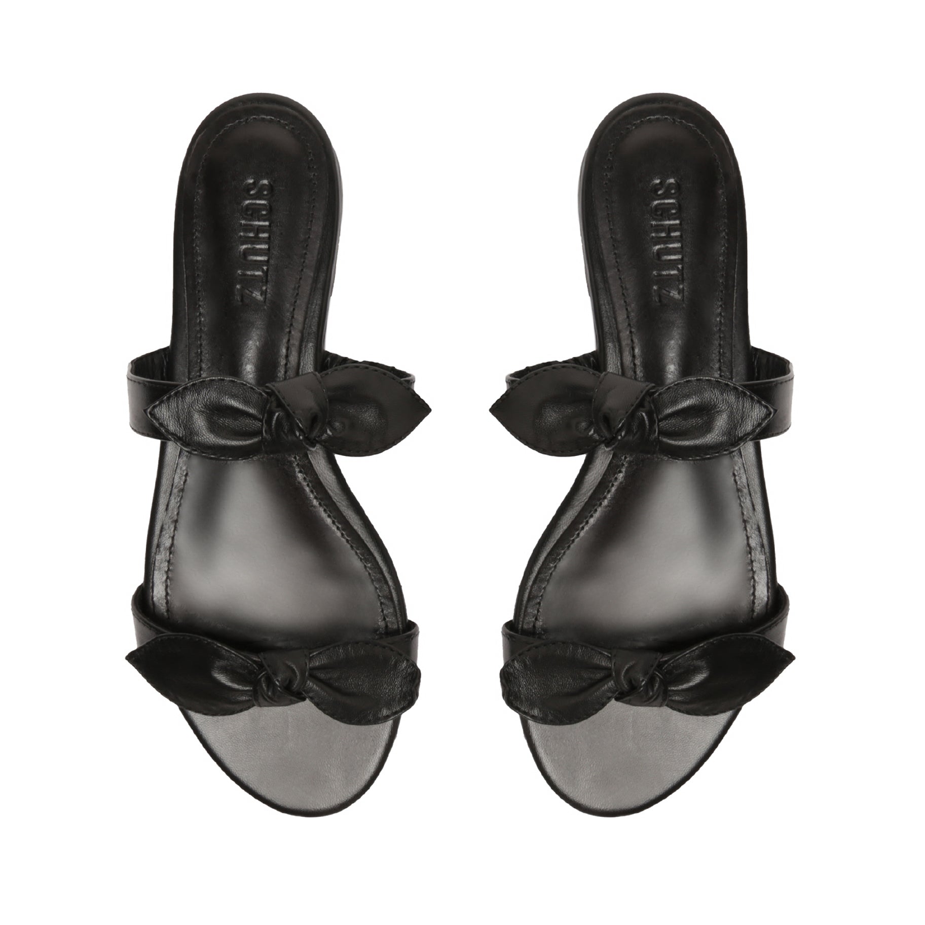 Alia Nappa Leather Sandal Flats Pre Fall 23    - Schutz Shoes