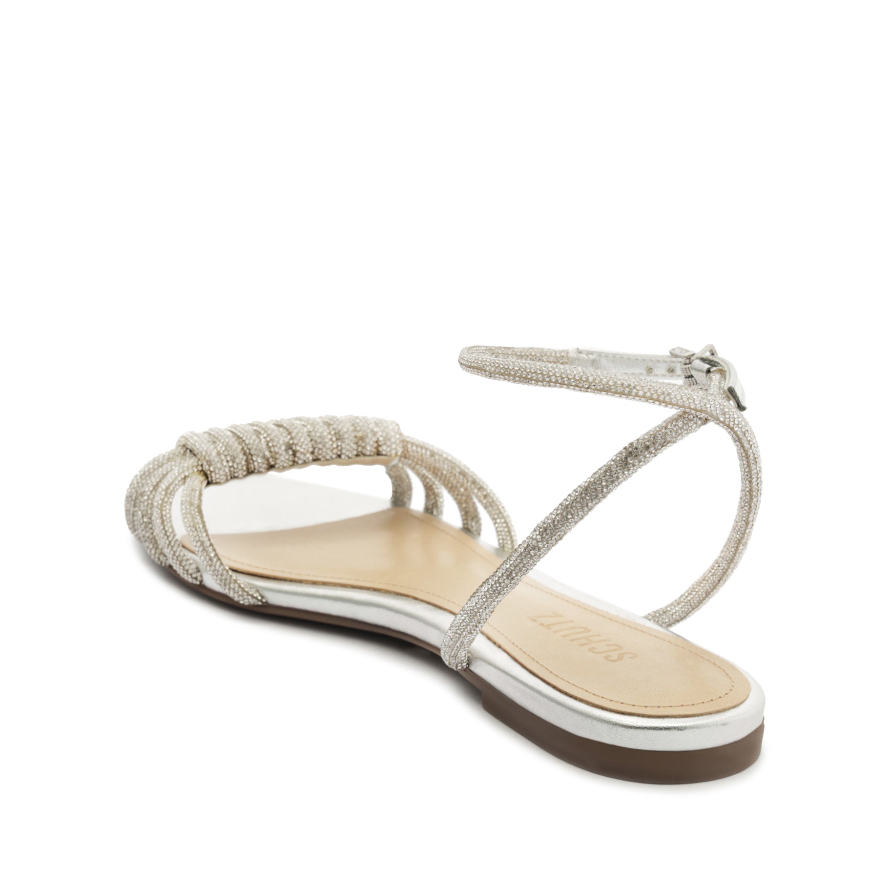 Jewell Casual Metallic Nappa Leather Sandal FALL 23 - Schutz Shoes