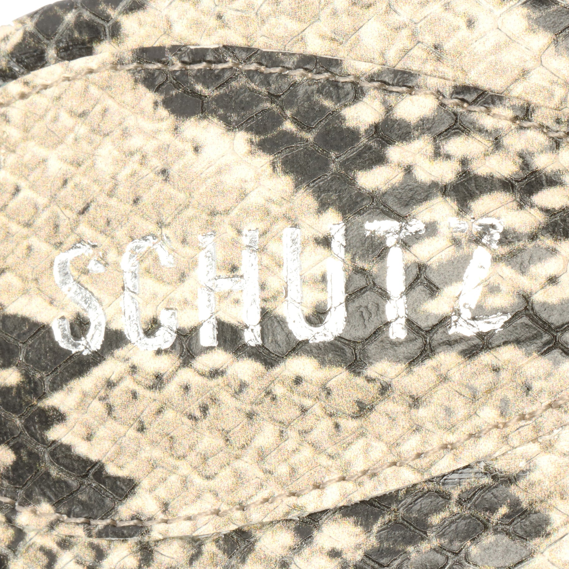 Aruana Snake-Embossed Leather Sandal Sandals Sale    - Schutz Shoes