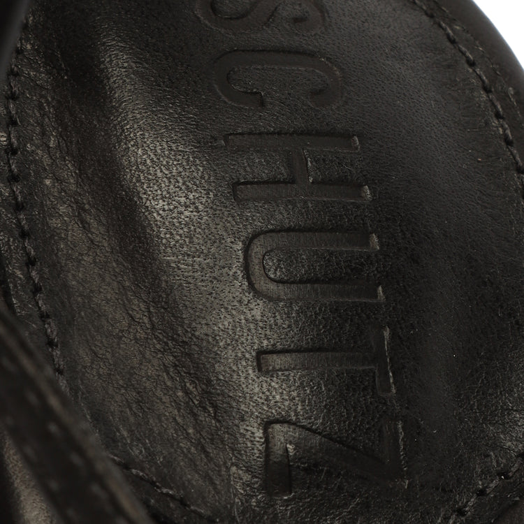 Vikki Leather Sandal Black Leather