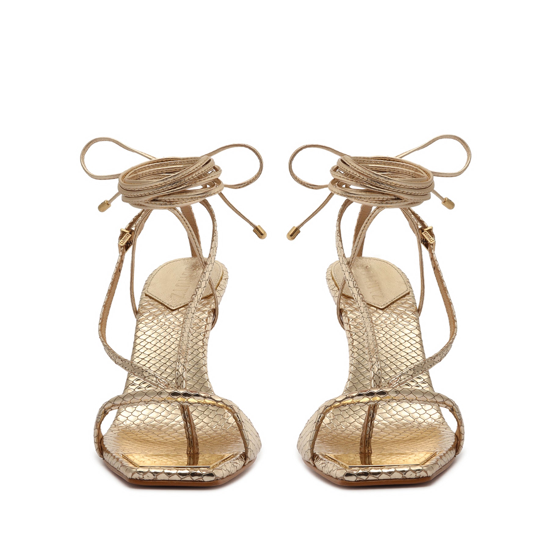 Vikki Metallic Leather Sandal Sandals OLD - ESSENTIAL    - Schutz Shoes