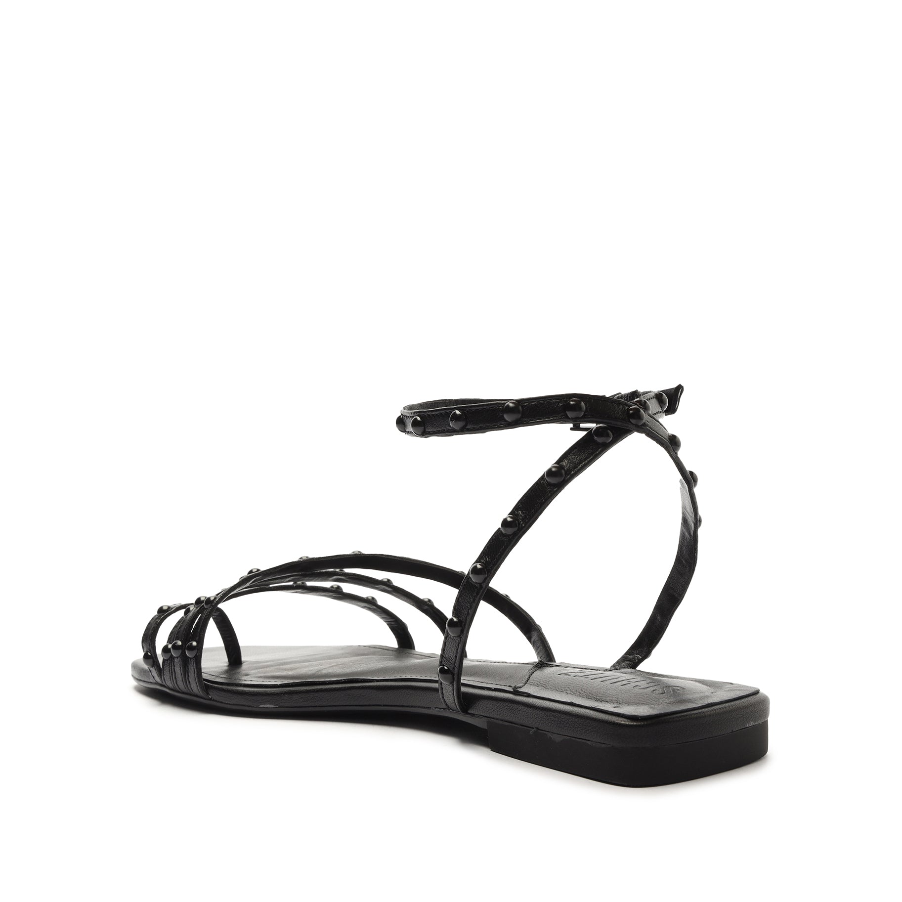 Anne Nappa Leather Flat Sandal Flats Sale    - Schutz Shoes