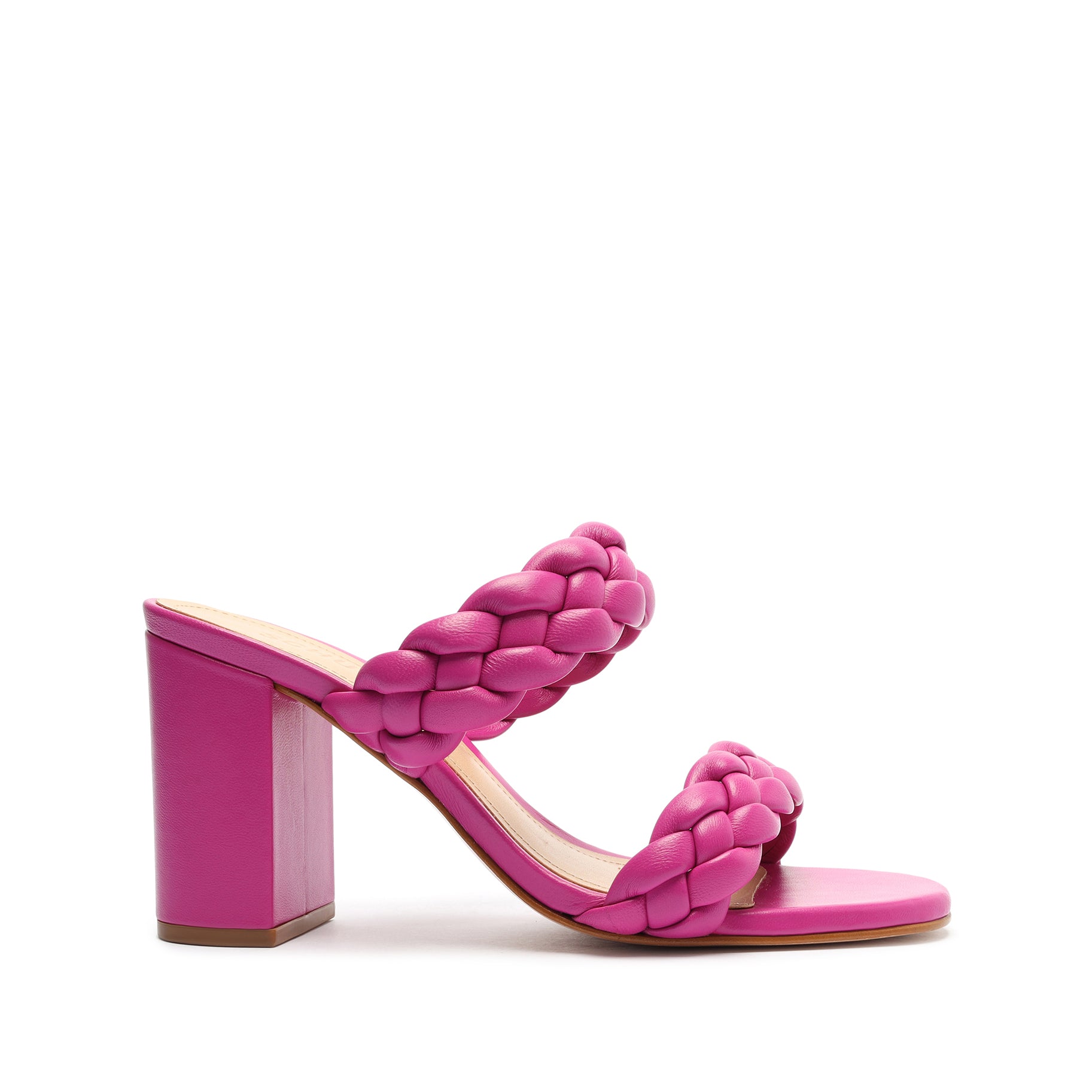 Myreh Leather Sandal Sandals Sale 5 Very Pink Leather - Schutz Shoes