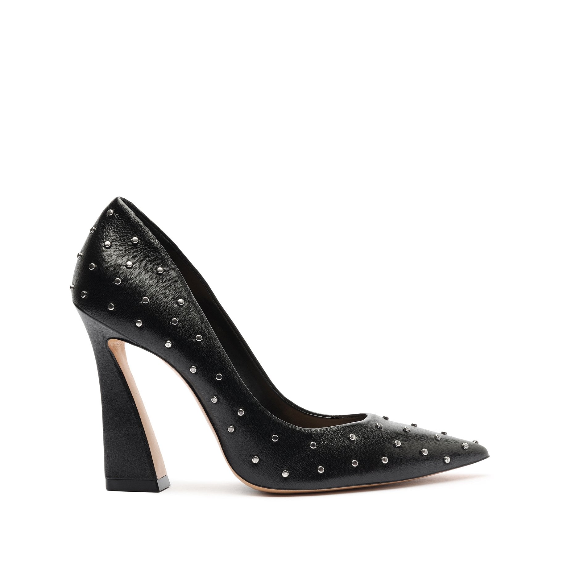 Belmira Leather Pump Pumps Sale 5 Black Nappa Leather - Schutz Shoes