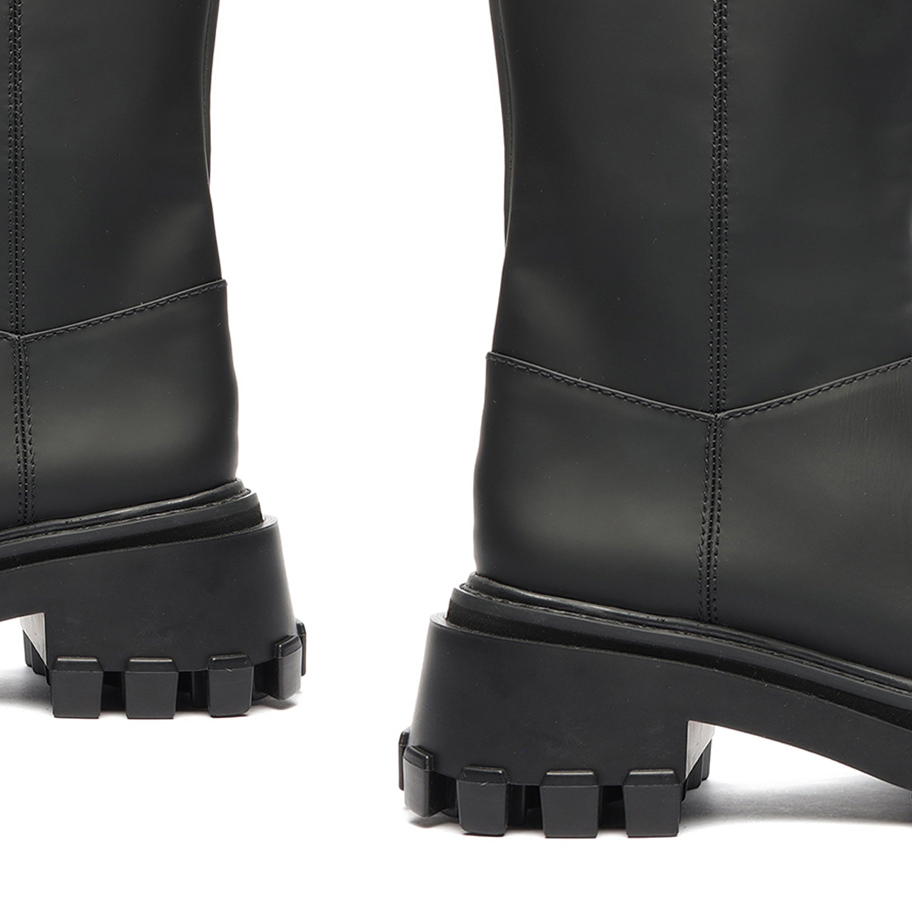 Juany Rubber Leather Boot Booties Sale    - Schutz Shoes