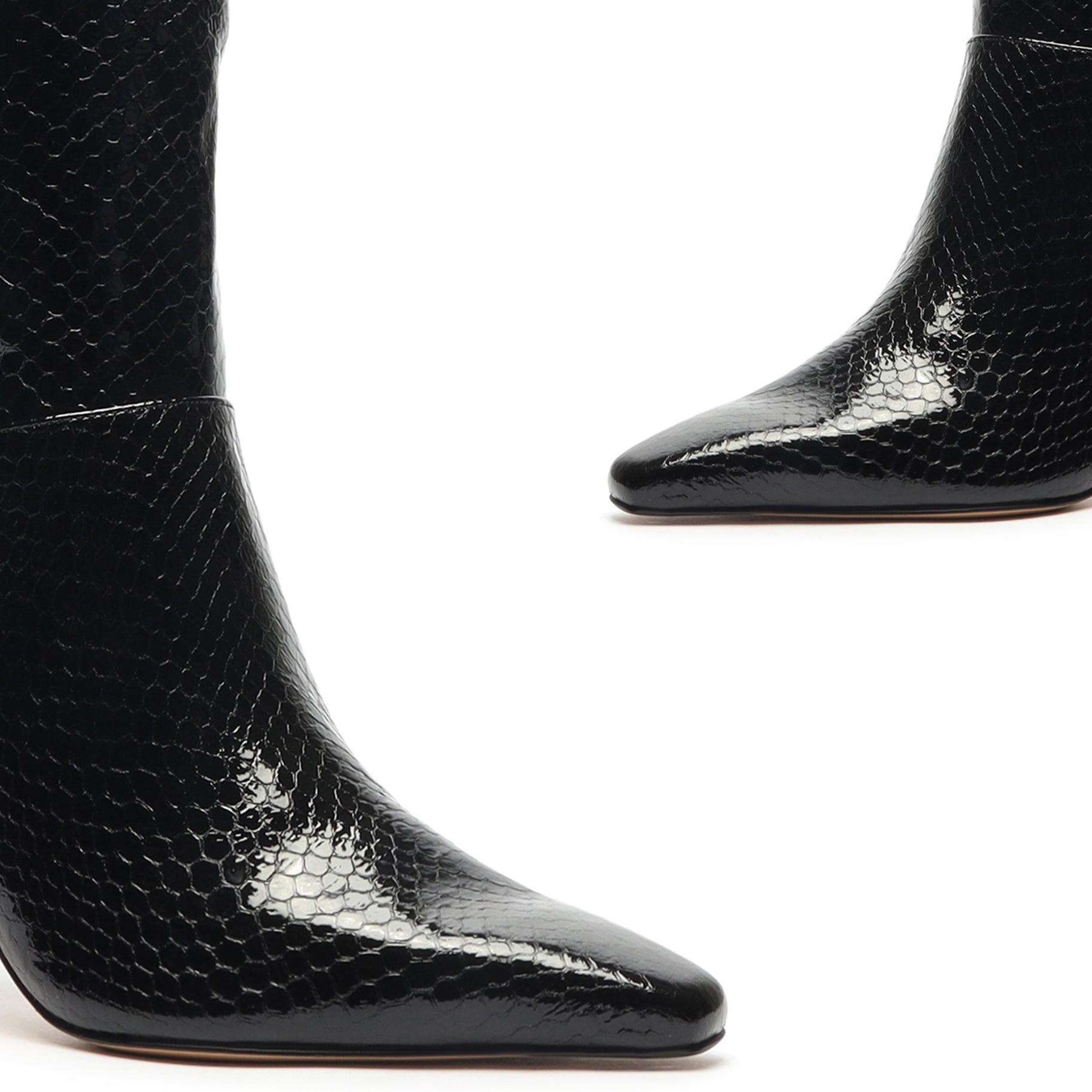 Jupitar Snake-Embossed Leather Boot Boots Sale    - Schutz Shoes