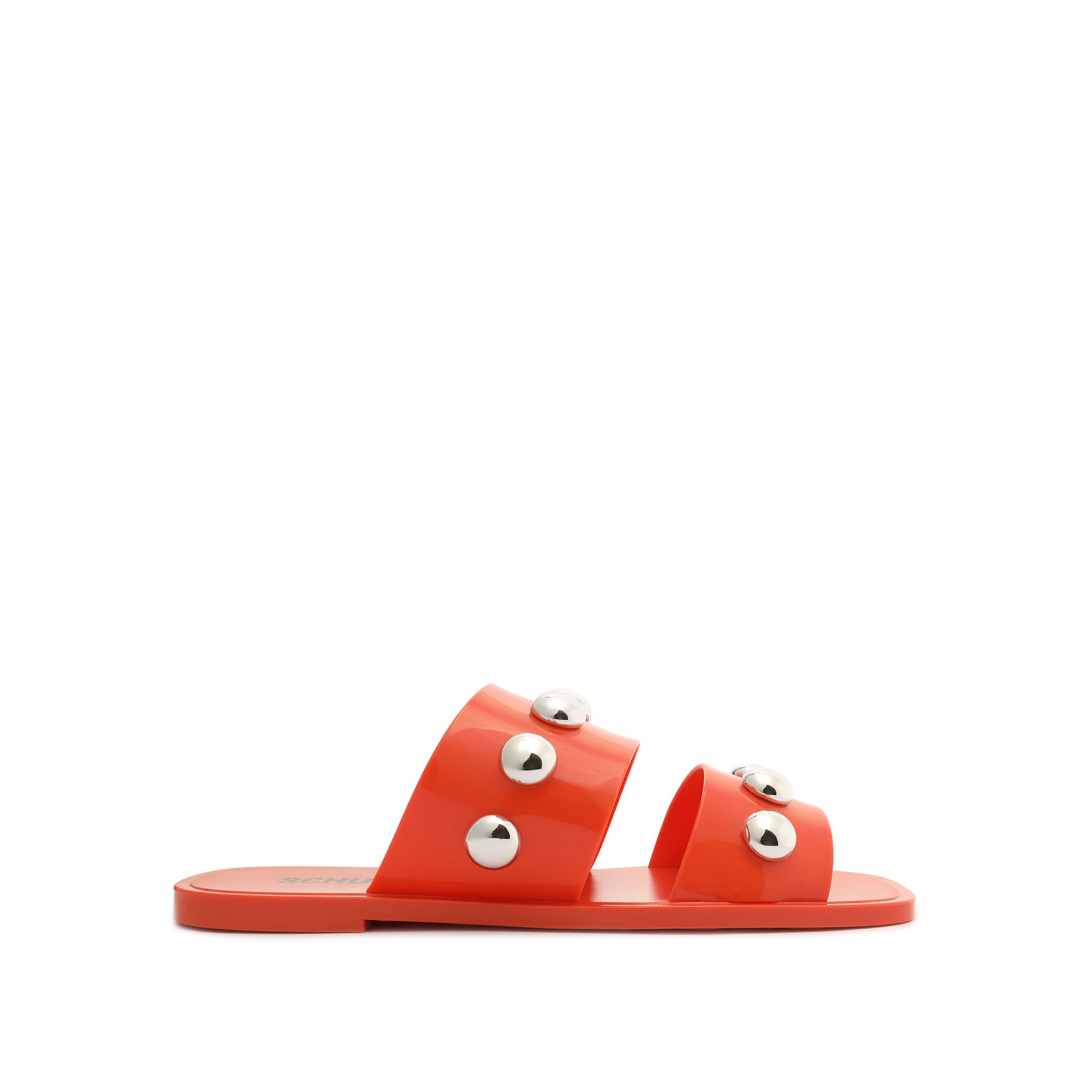 Lizzie Jelly Sandal Flats Sale 6 Bright Orange Jelly - Schutz Shoes