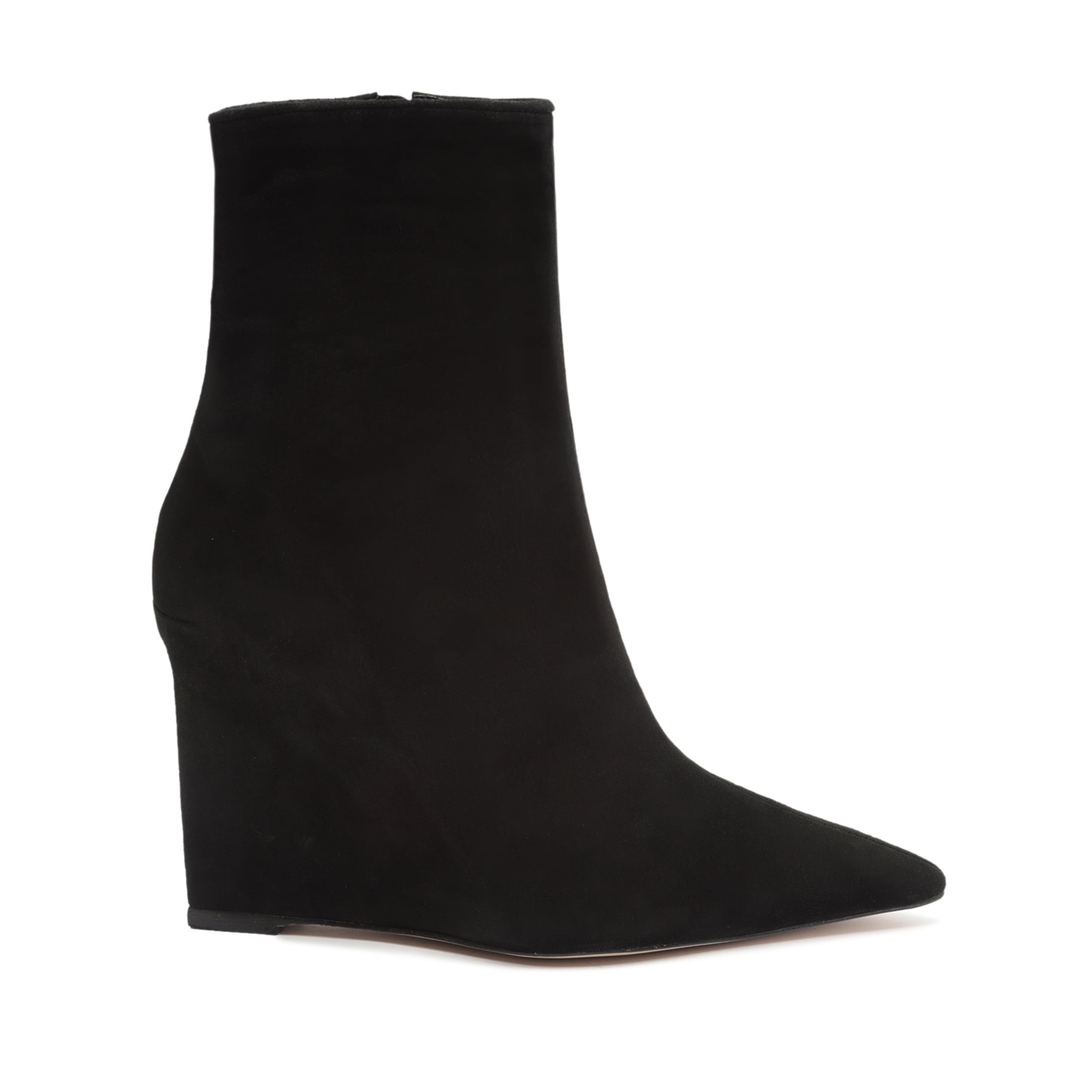 Asya Suede Bootie Booties FALL 23 5 Black Suede - Schutz Shoes