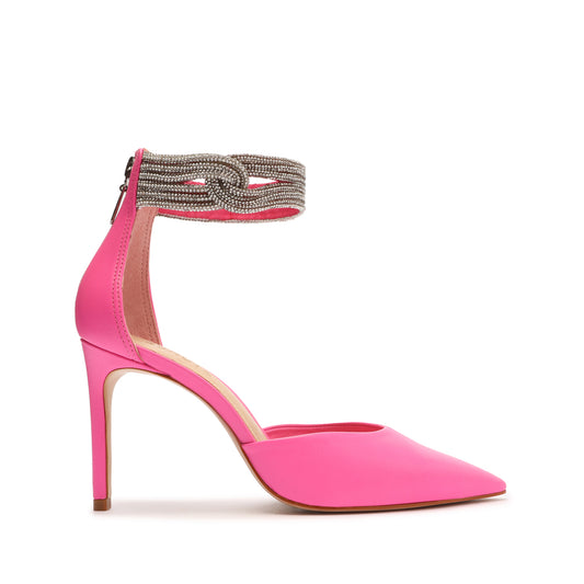 Linara Nappa Leather Pump OLD 5 Bright Pink Nappa Leather - Schutz Shoes