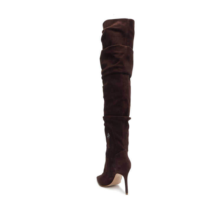 Ashlee Over The Knee Suede Boot New Bison