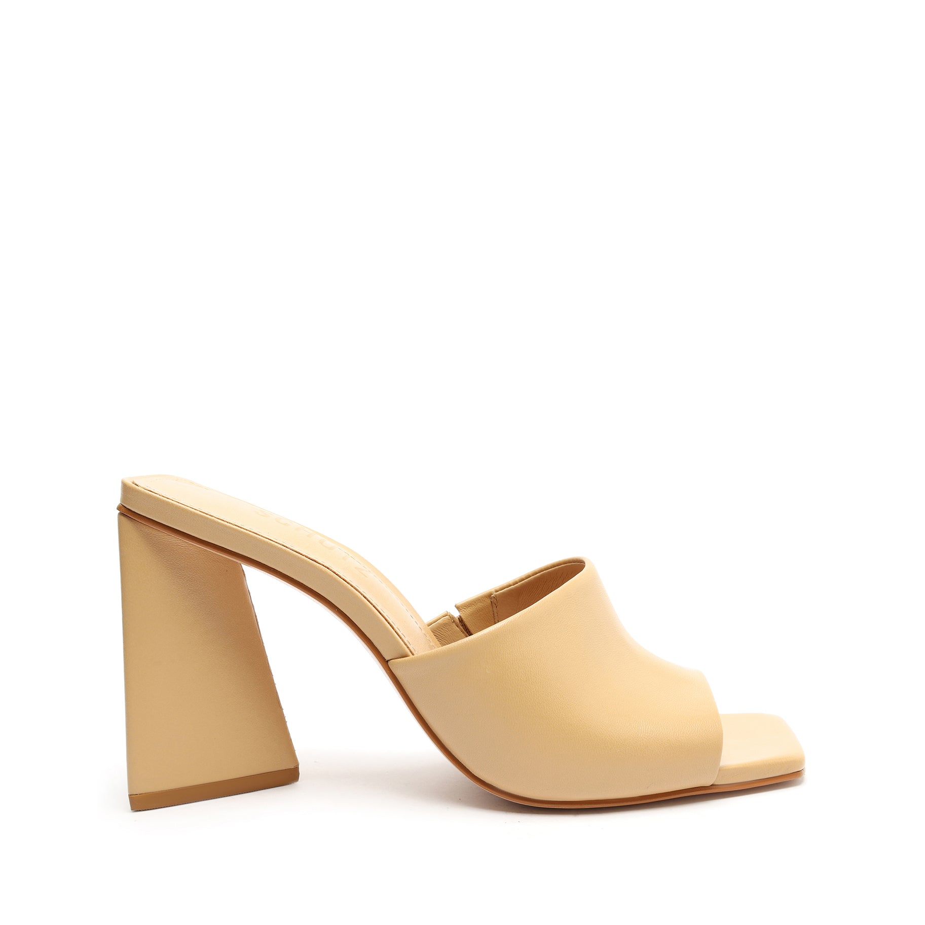 Lizah Leather Sandal Sale 5 Honey Beige Leather - Schutz Shoes