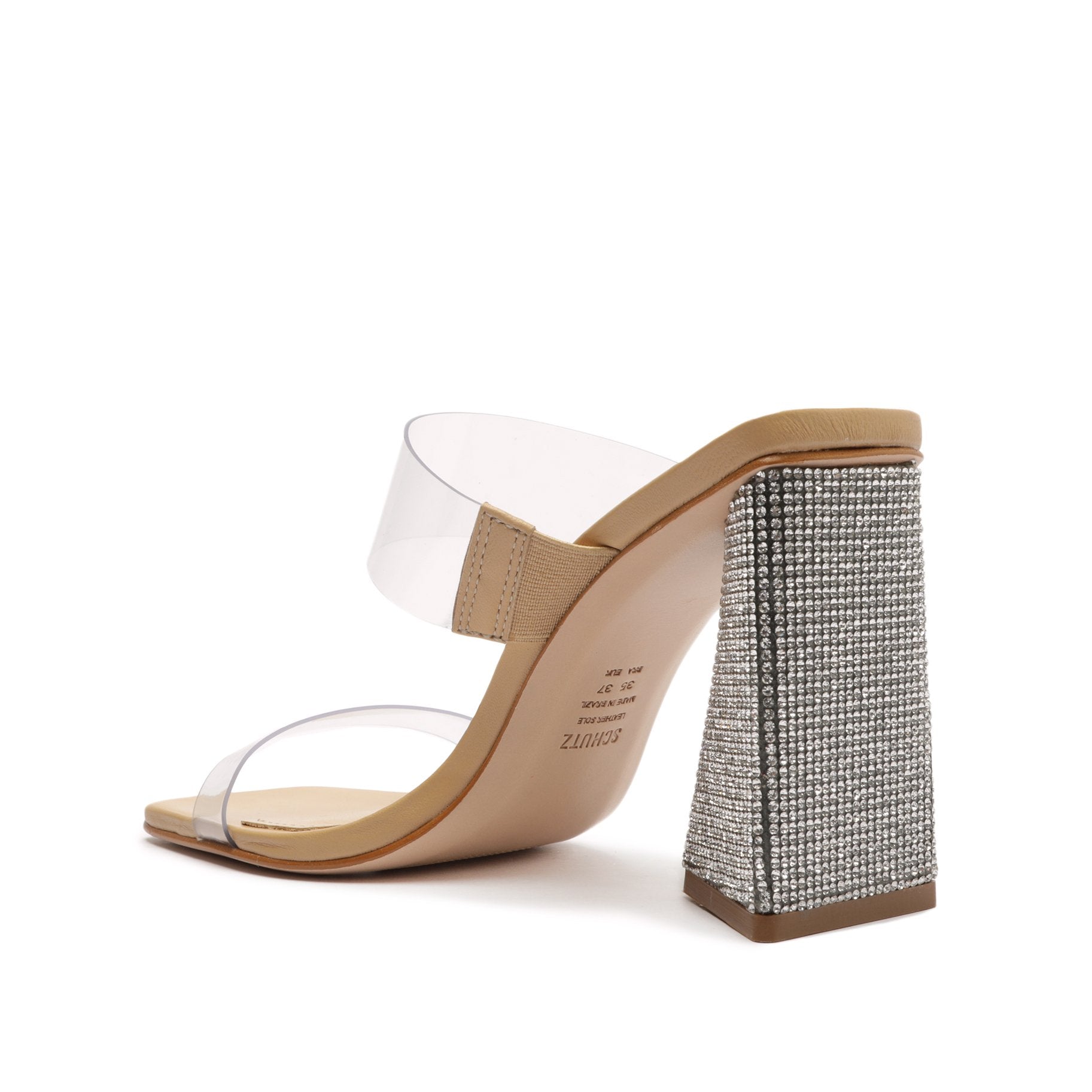 Ariellen Vinyl & Rhinestones Sandal Sale - Schutz Shoes