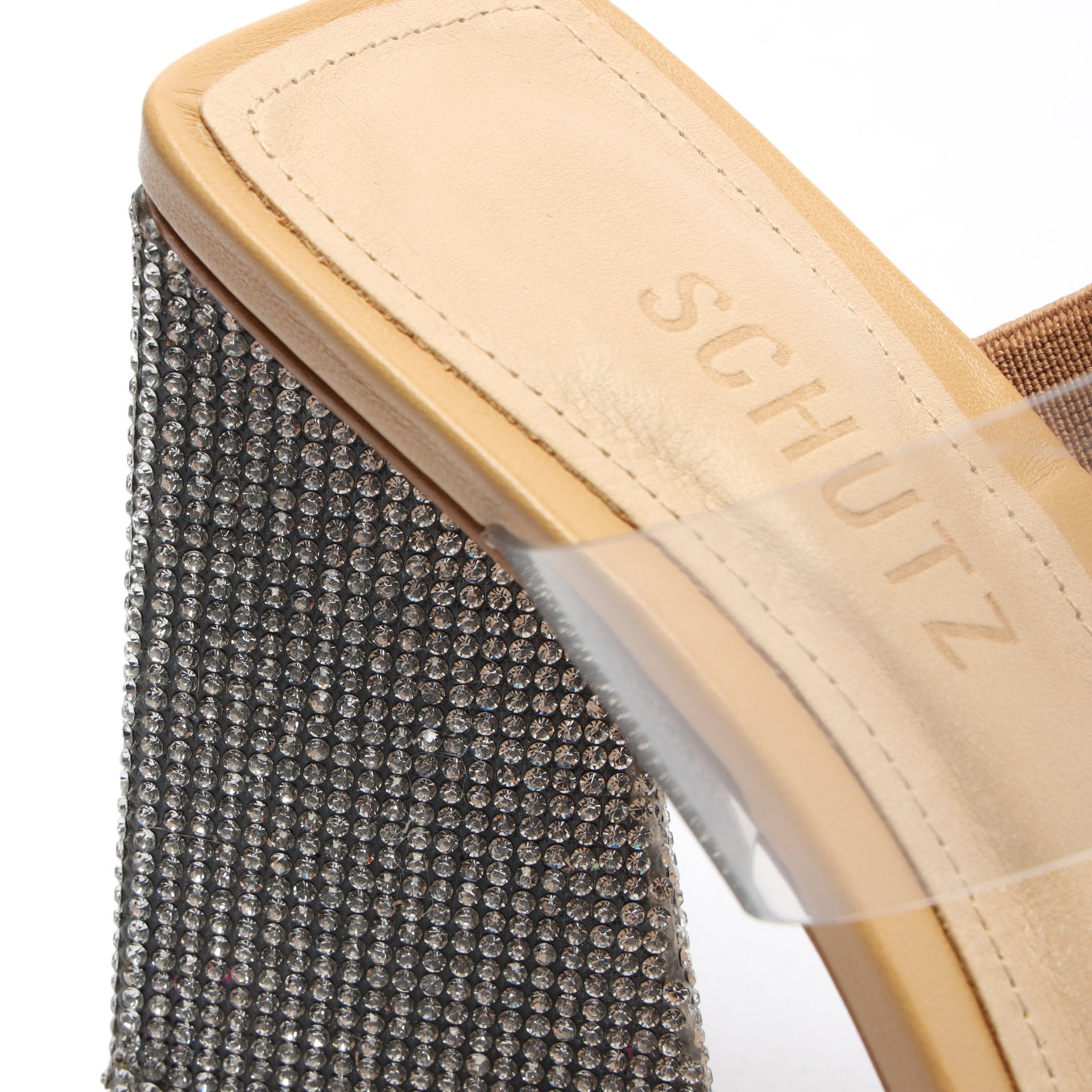 Ariellen Vinyl & Rhinestones Sandal Sale - Schutz Shoes