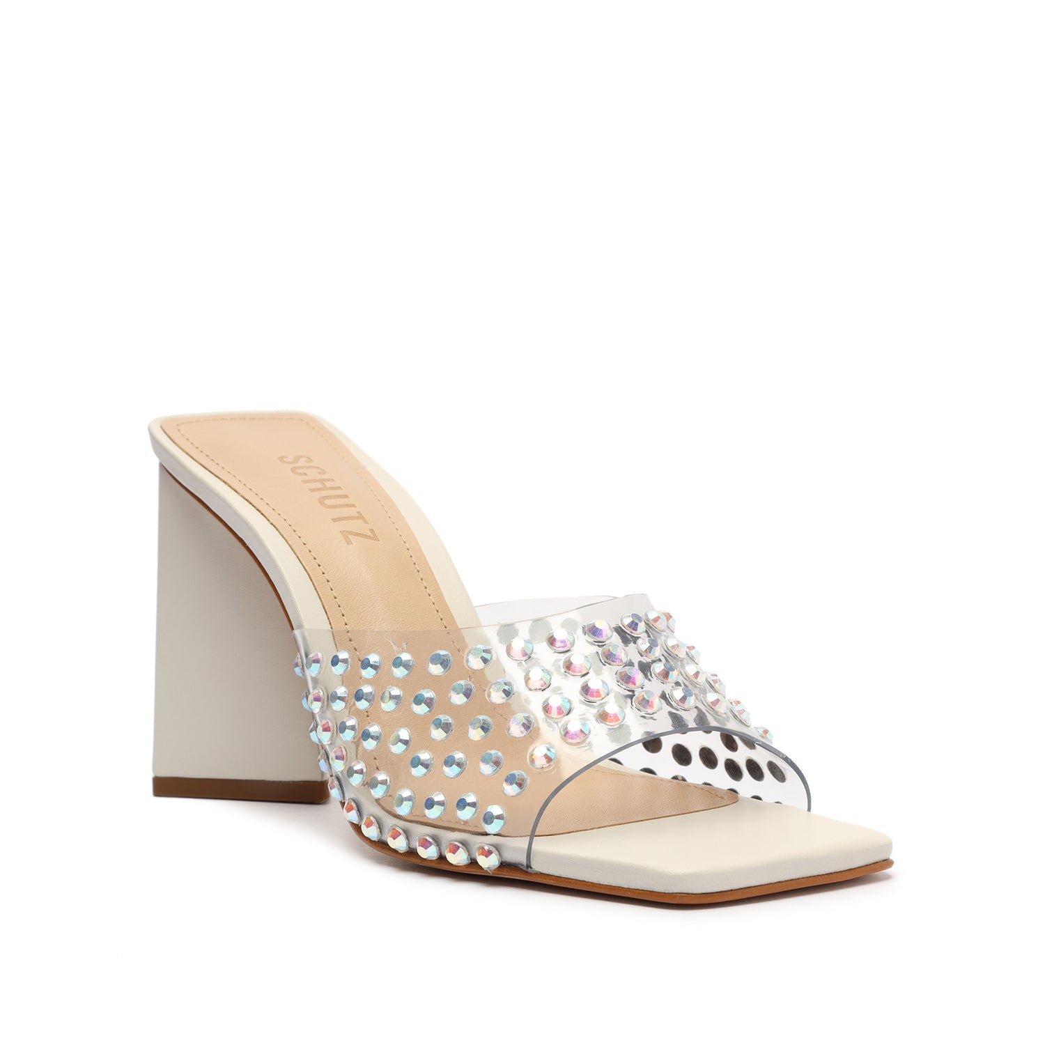 Lizah Crystal Vinyl Sandal – SCHUTZ