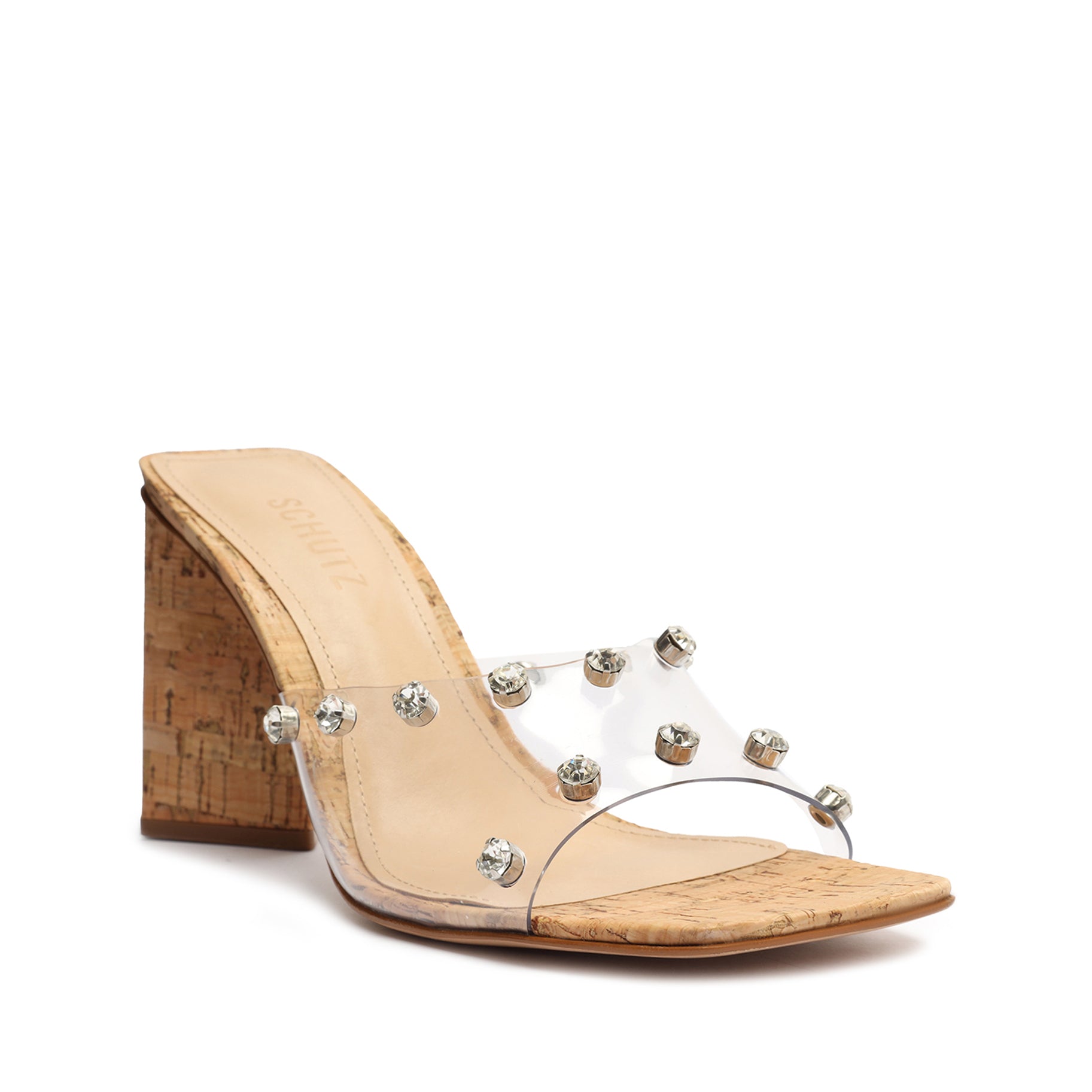 Lizah Cork Vinyl Sandal Sandals OLD    - Schutz Shoes