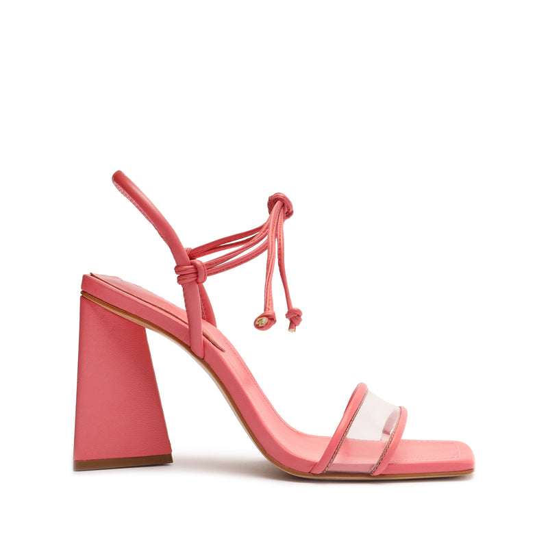 Gianna Nappa Leather Sandal Sandals Sale 5 Shell Pink Nappa Leather - Schutz Shoes