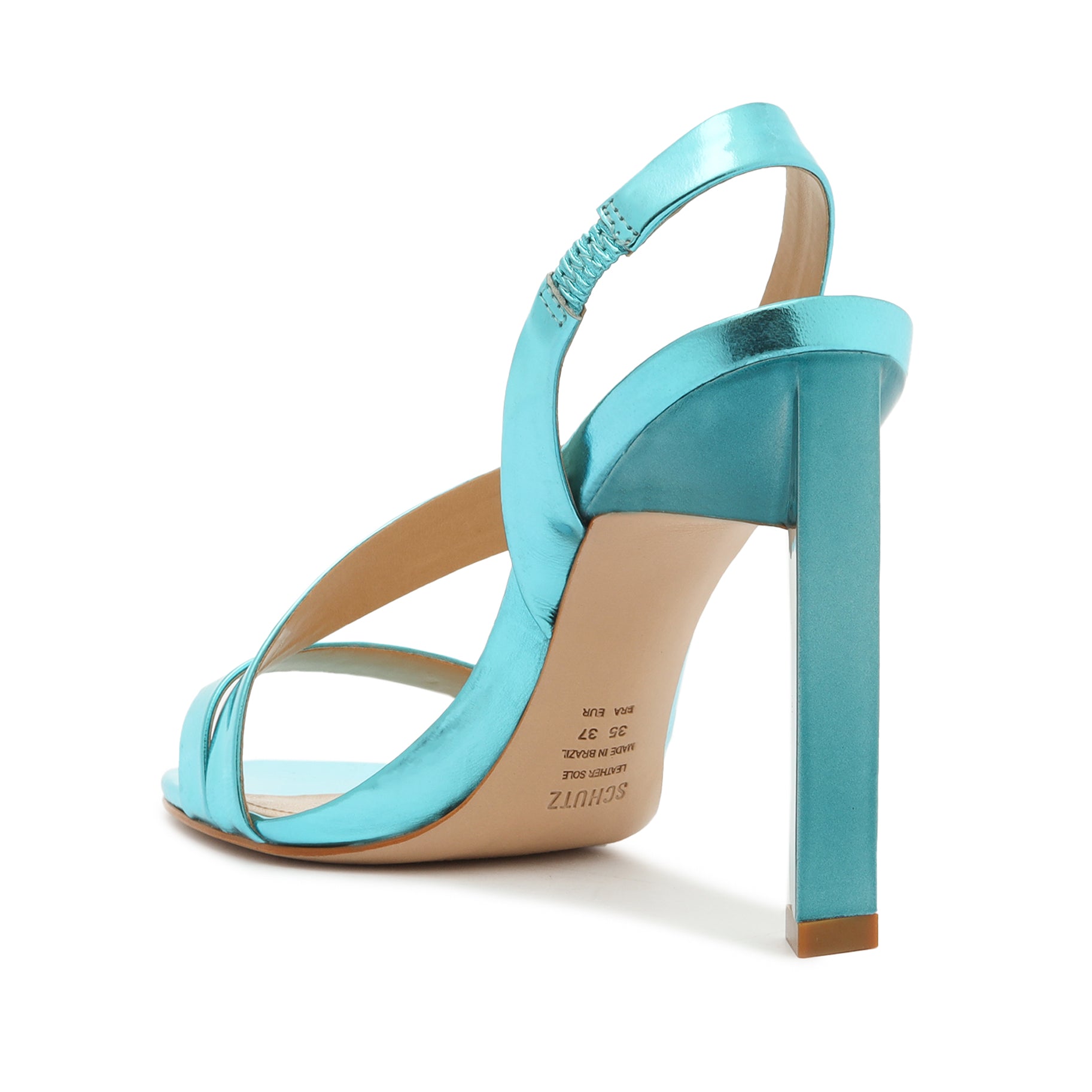 Kelly Specchio Leather Sandal Sandals OLD    - Schutz Shoes