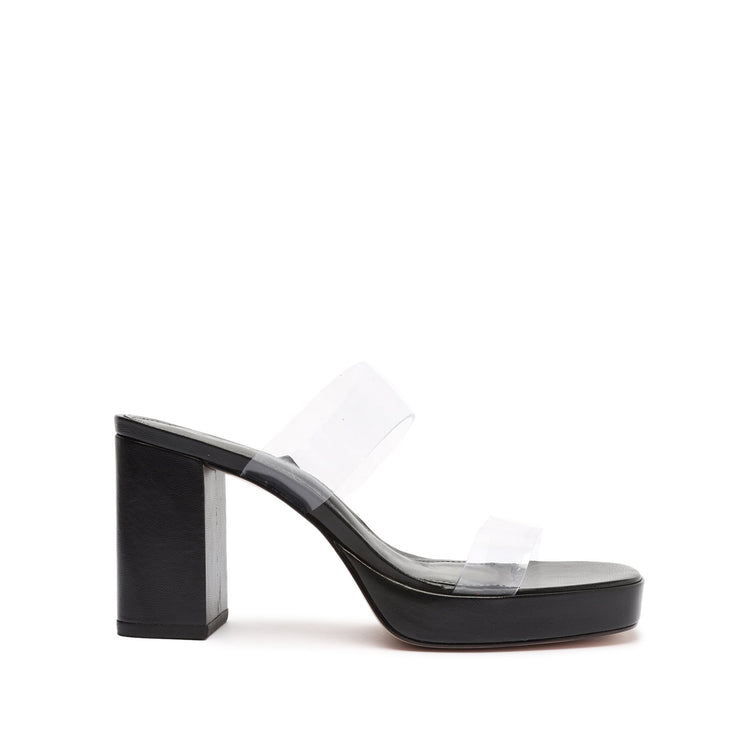 Ariella Platform Vinyl Sandal Sandals Sale 5 Black Vinyl - Schutz Shoes