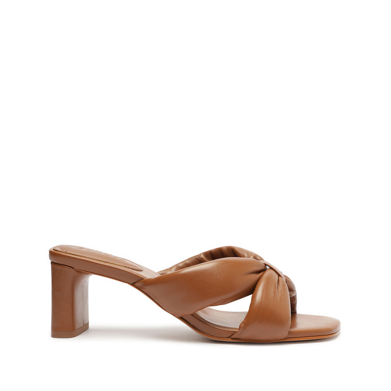 Fairy Mid Nappa Leather Sandal Sandals OLD 5 New Wood Nappa Leather - Schutz Shoes