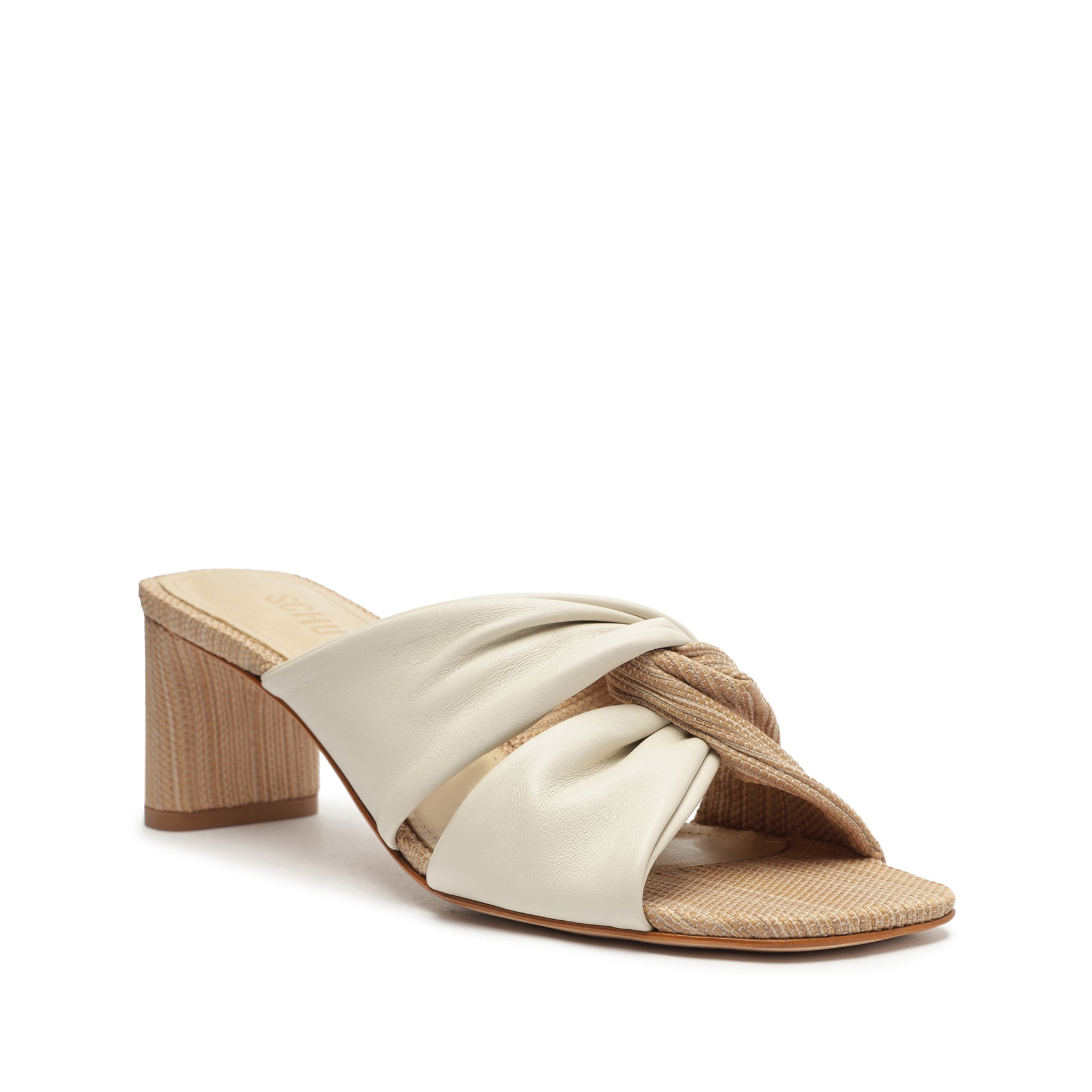 Wendy Mid Nappa Leather Sandal Sandals Spring 23    - Schutz Shoes