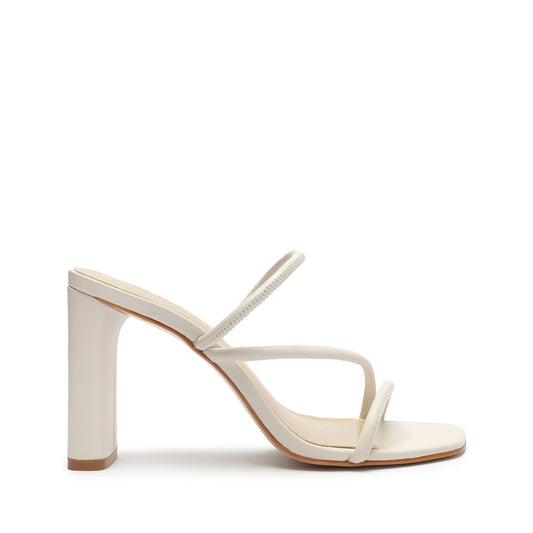 Chessie Nappa Leather Sandal Sandals Spring 23 5 Pearl Nappa Leather - Schutz Shoes