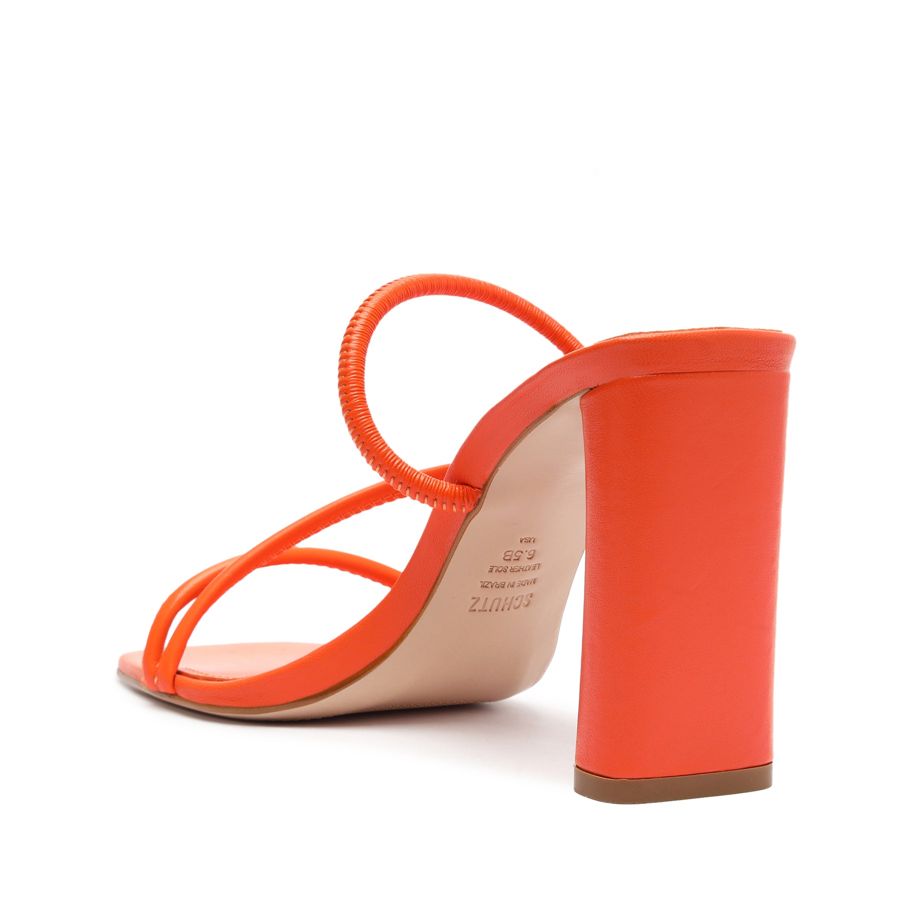 Chessie Nappa Leather Sandal Spring 23 - Schutz Shoes